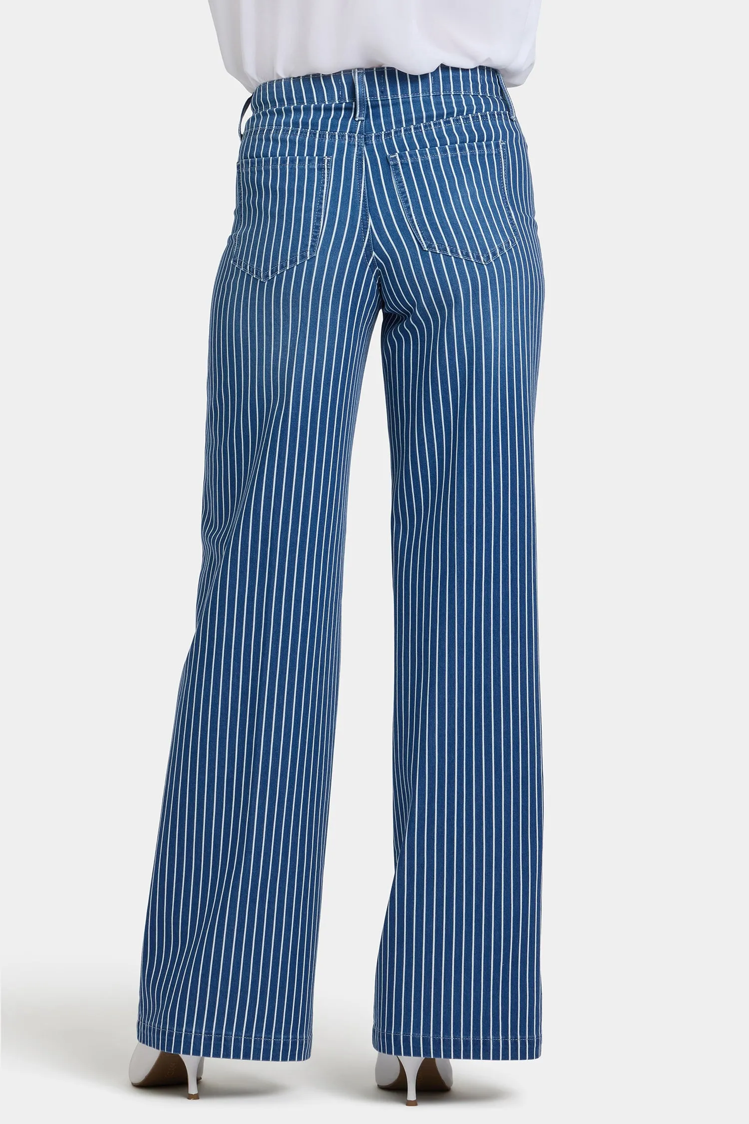 Teresa Wide Leg Jeans - Marseille Stripe sold by NYDJ product image thumbnail 2