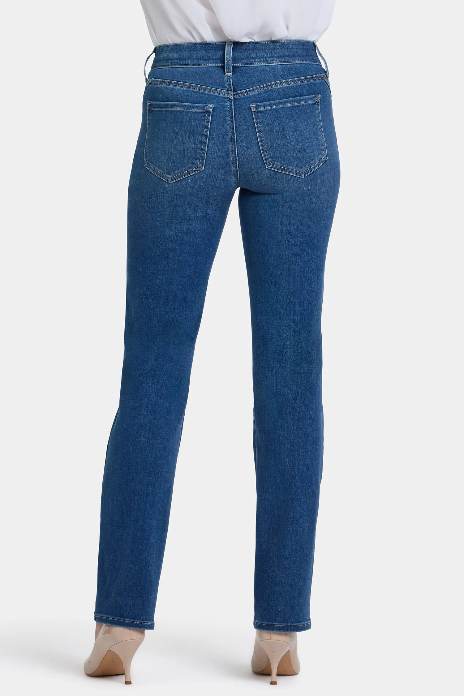 Marilyn Straight Jeans - Opera Blue sold by NYDJ product image thumbnail 2