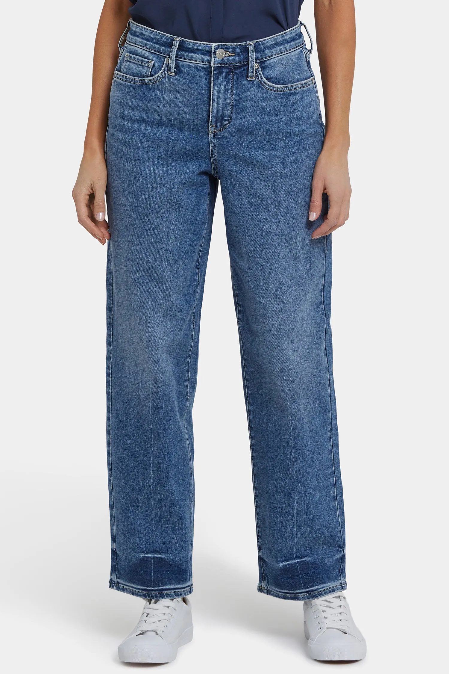 Jemma Barrel Jeans - Rainbow Blue sold by NYDJ product image thumbnail 4