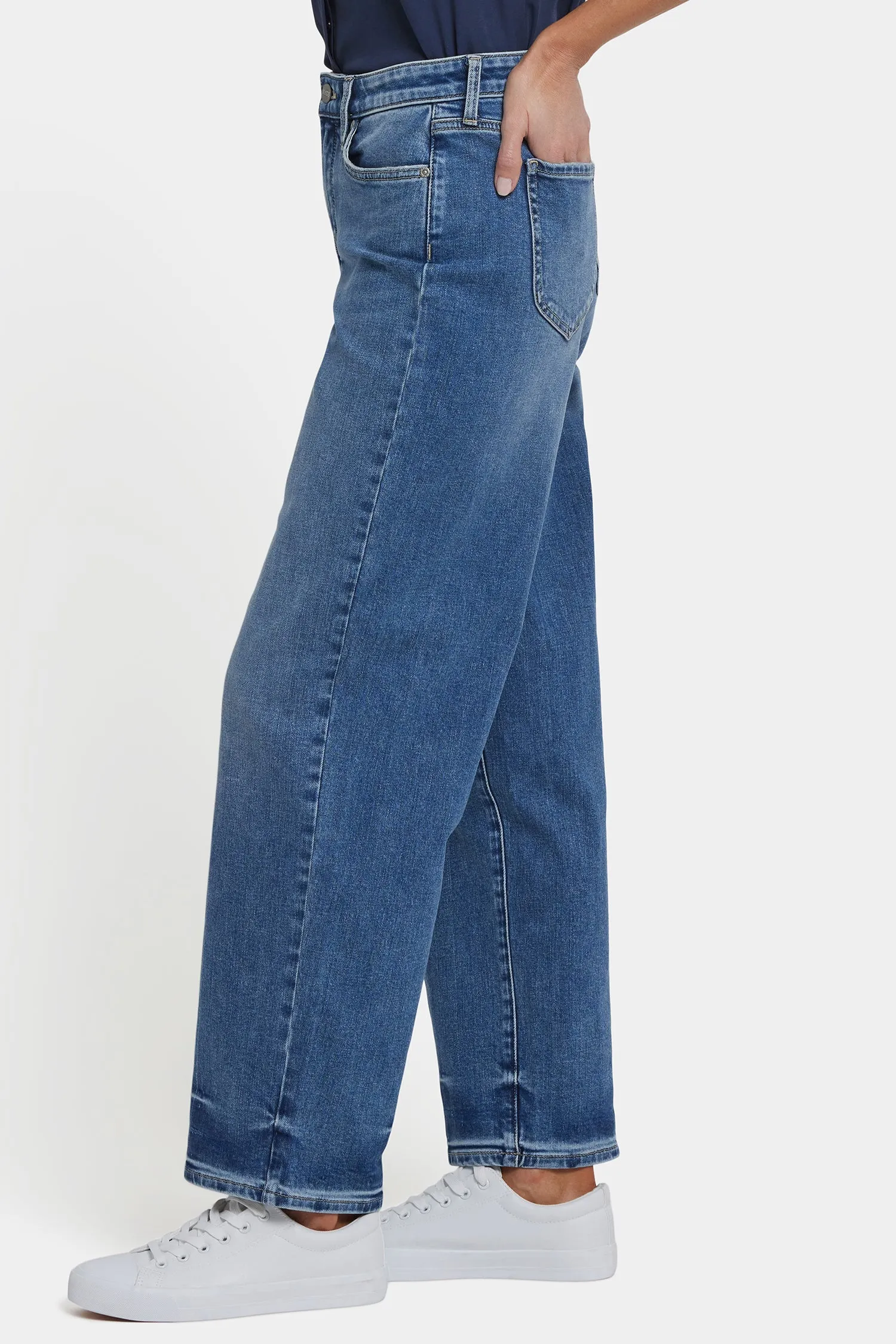 Jemma Barrel Jeans - Rainbow Blue sold by NYDJ product image thumbnail 3
