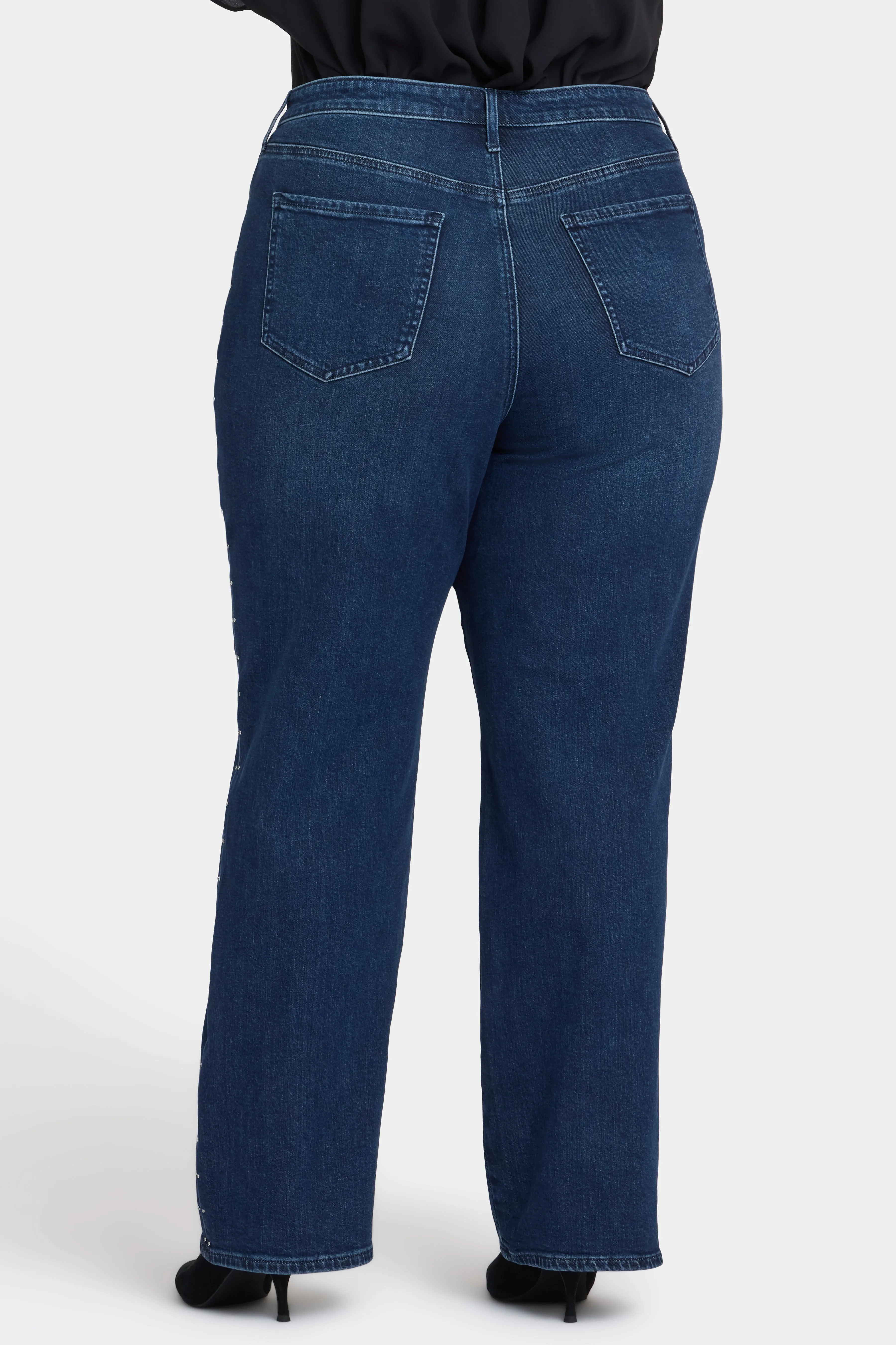 Brooke Loose Straight Jeans In Plus Size - Louvre Sapphire sold by NYDJ product image thumbnail 2