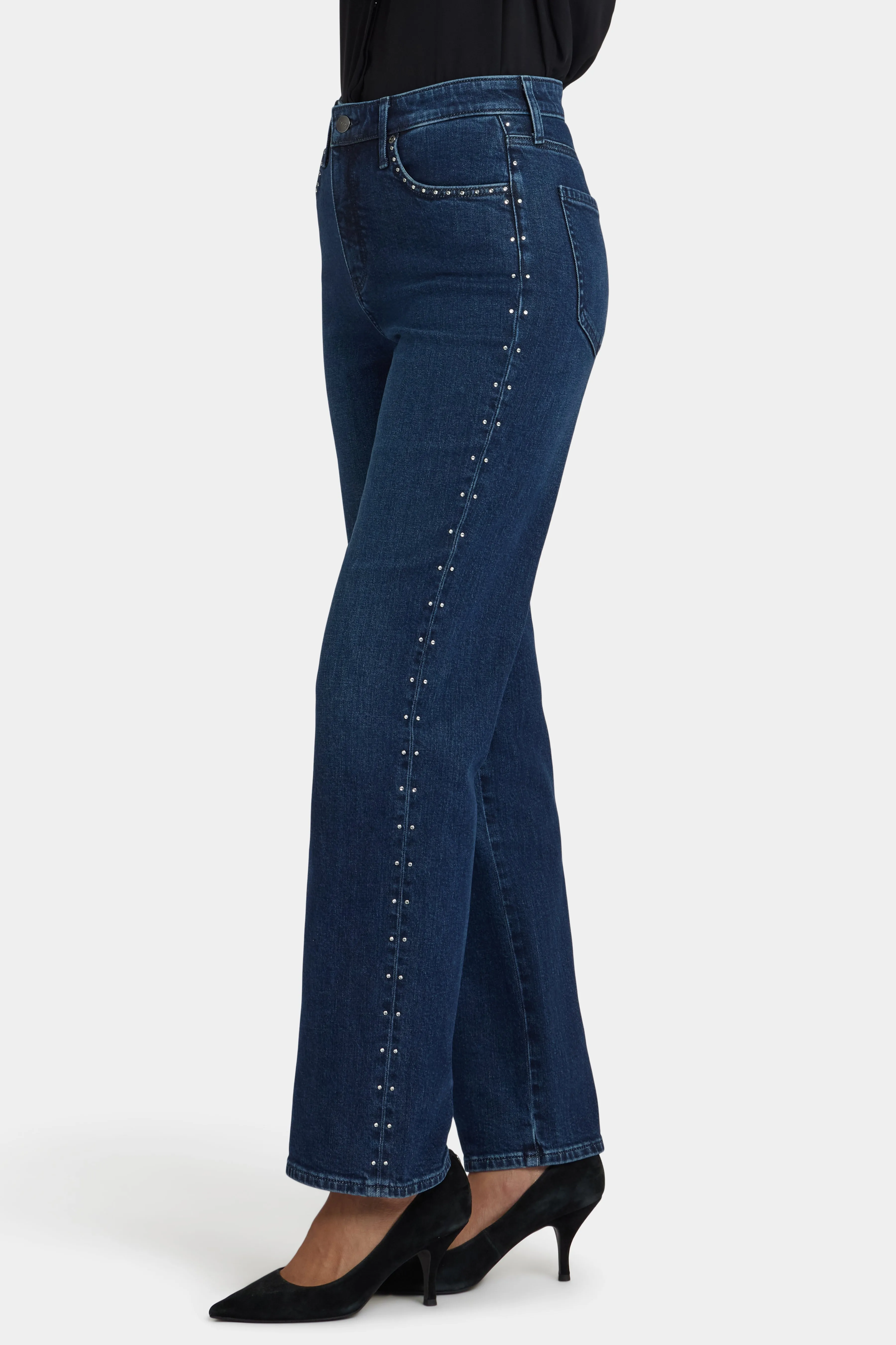 Brooke Loose Straight Jeans - Louvre Sapphire sold by NYDJ product image thumbnail 3