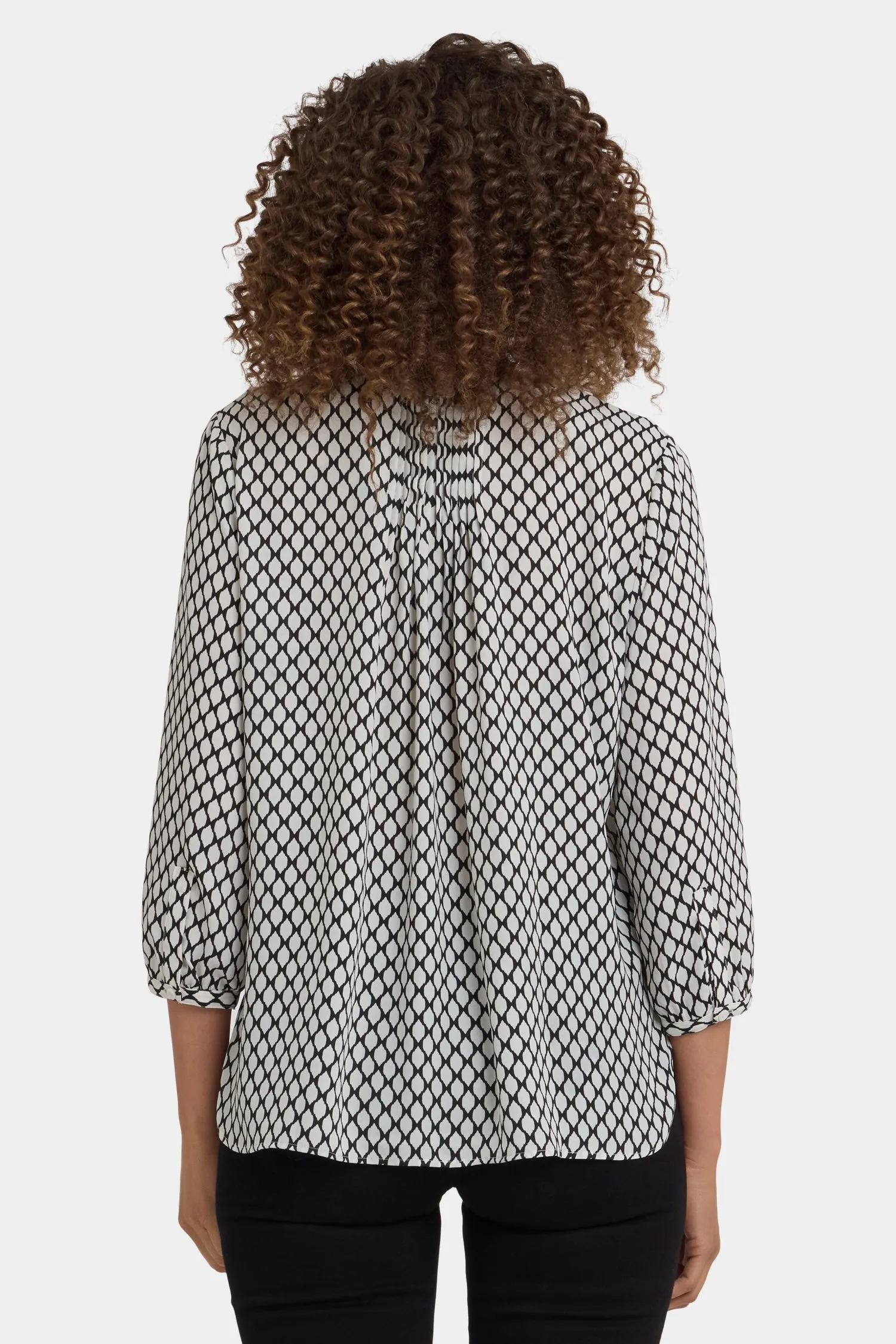 Pintuck Blouse - Gervais Geo sold by NYDJ product image thumbnail 3