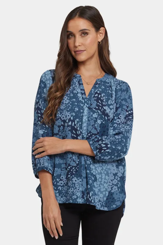 Pintuck Blouse - Belleville sold by NYDJ