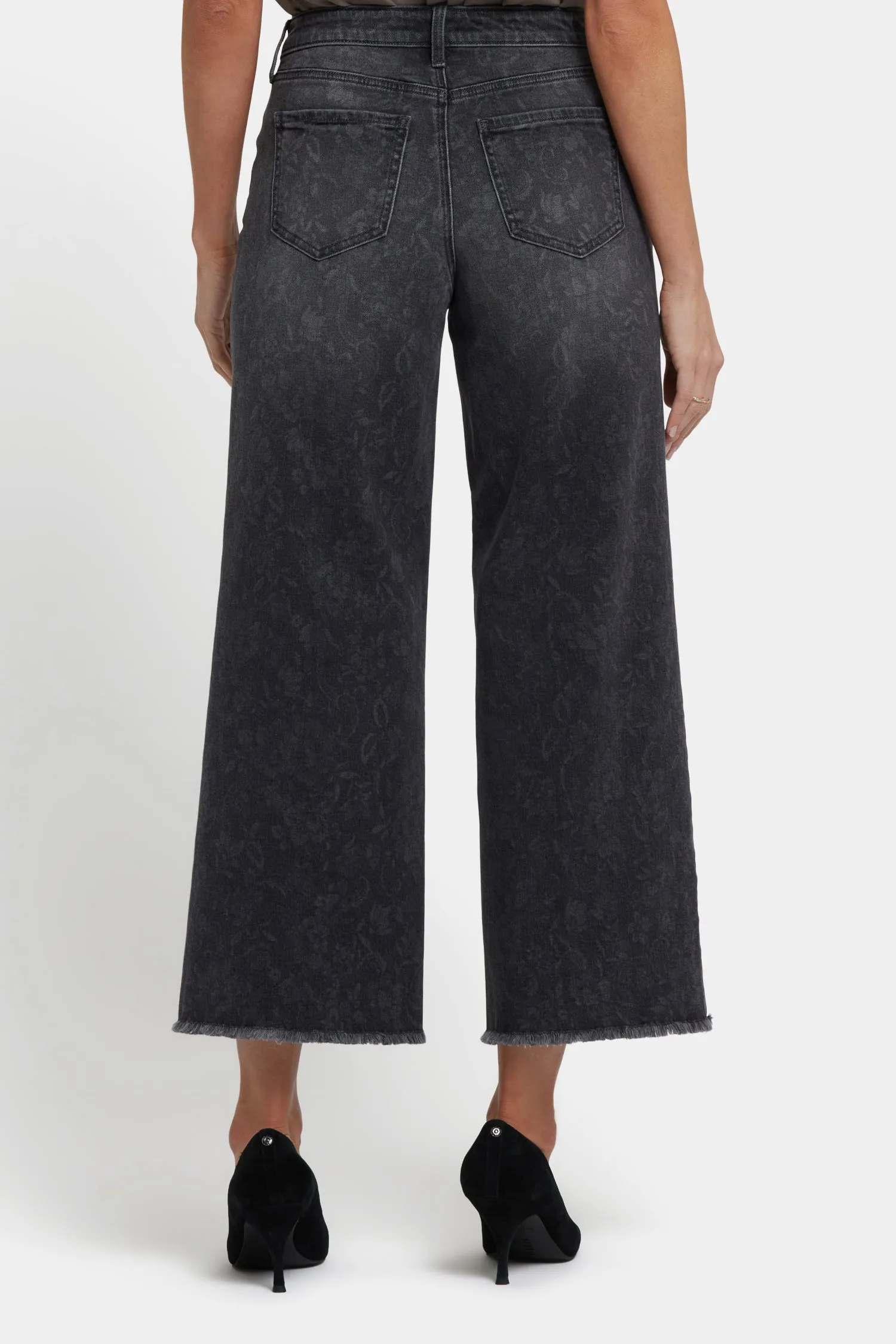 Teresa Wide Leg Ankle Jeans - Grey Province sold by NYDJ product image thumbnail 3