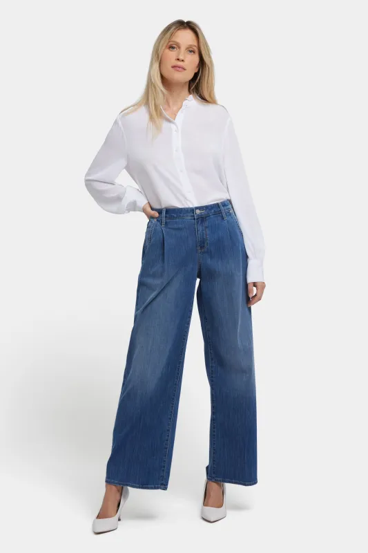 Teresa Wide Leg Ankle Jeans - Romantic Indigo sold by NYDJ