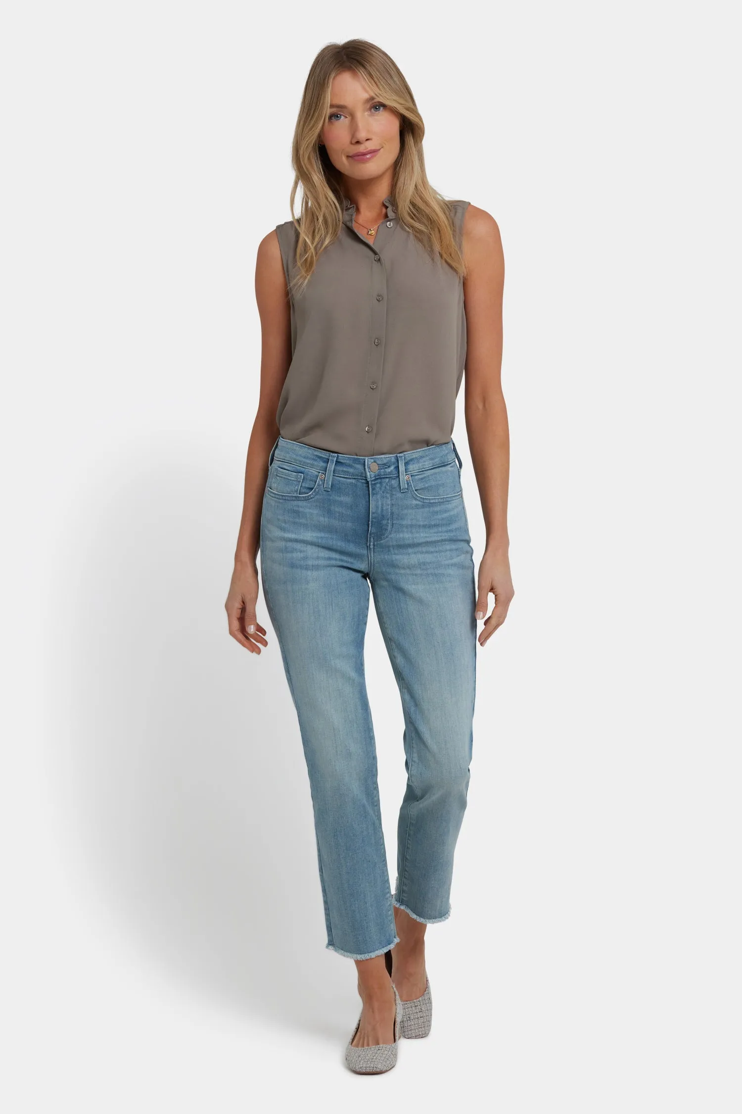 Sheri Slim Ankle Jeans - Light Paradise sold by NYDJ
