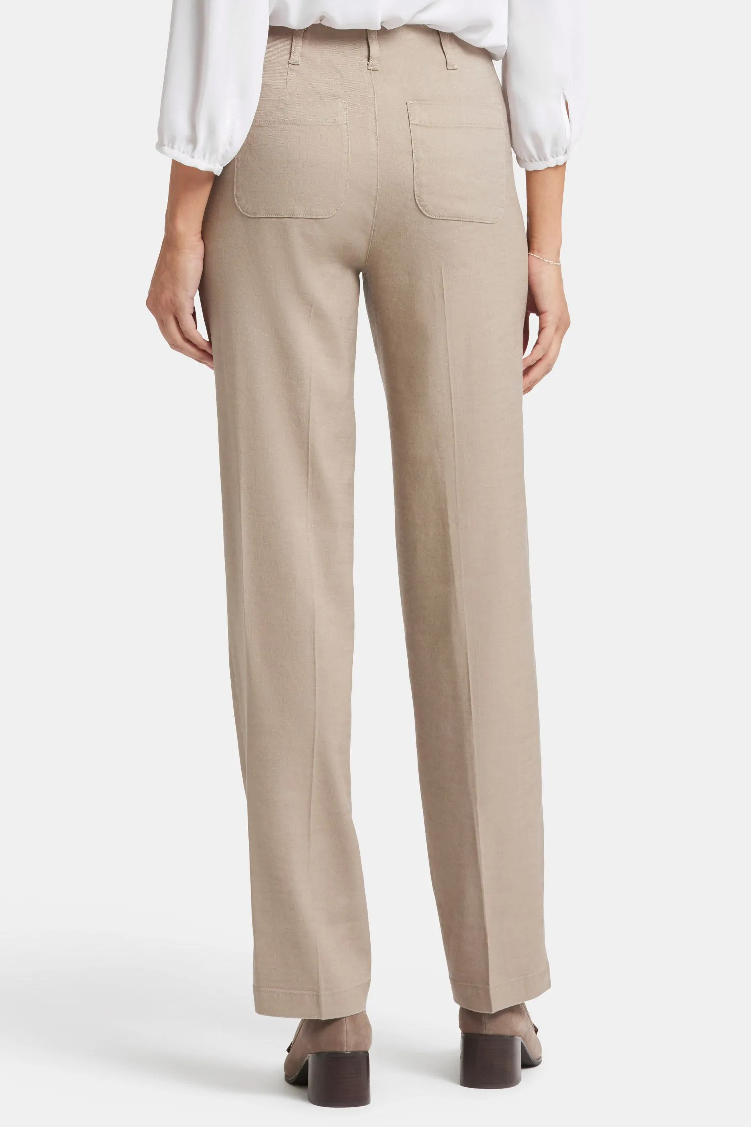 Marilyn Straight Pants - Saddlewood sold by NYDJ product image thumbnail 2