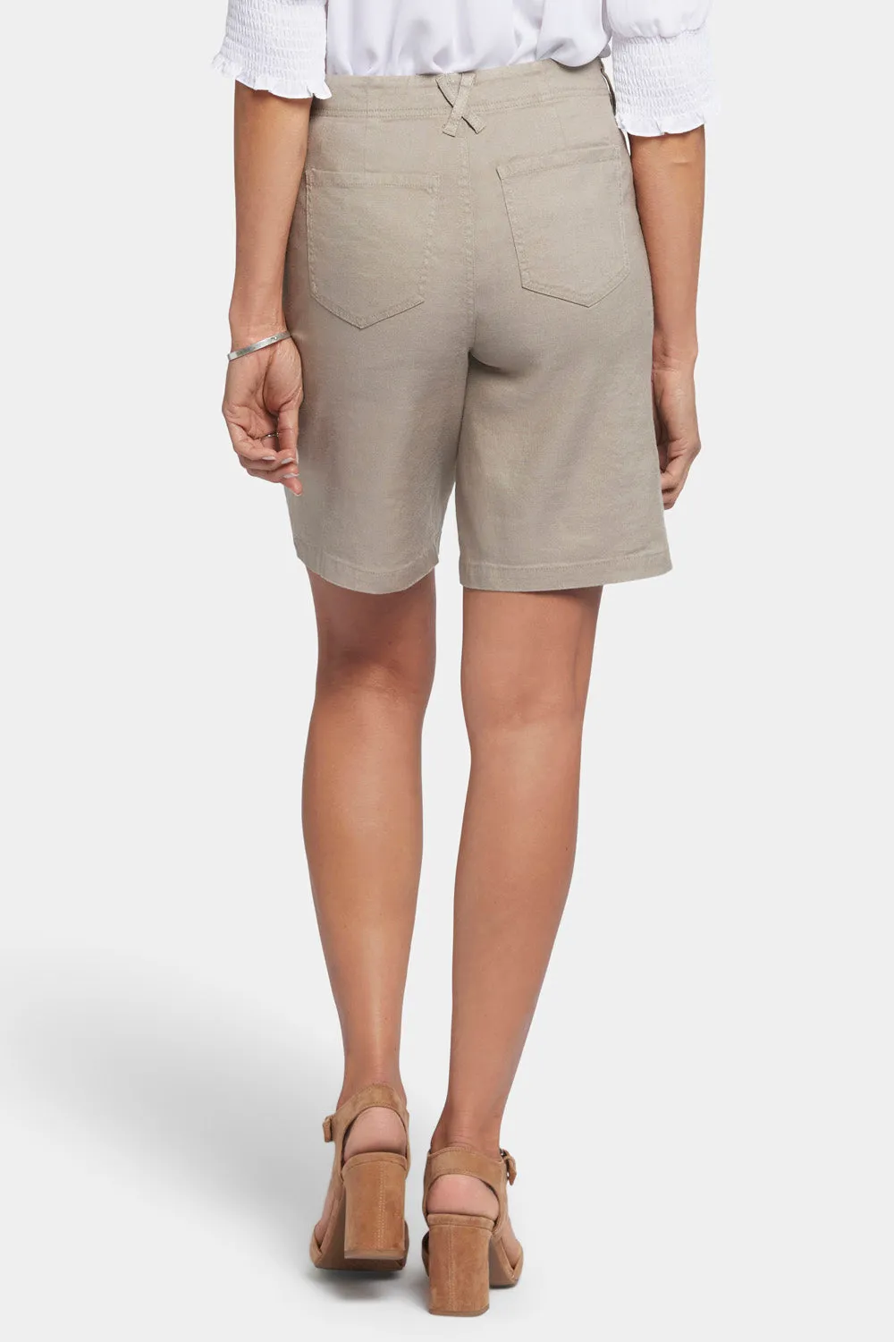 5 Pocket Bermuda Shorts - Saddlewood sold by NYDJ product image thumbnail 2