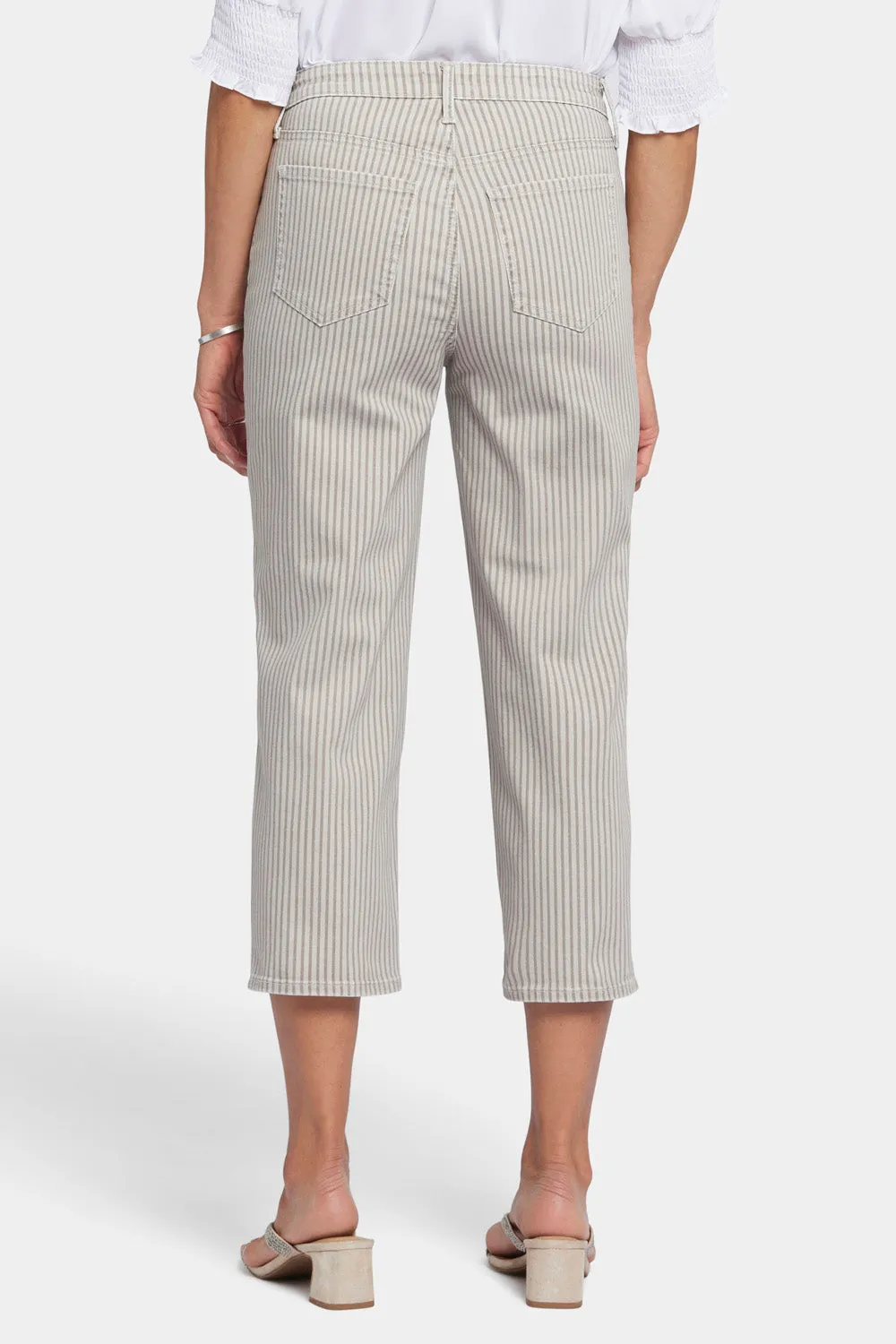 Joni Relaxed Capri Jeans - Sandbar Stripe sold by NYDJ product image thumbnail 2
