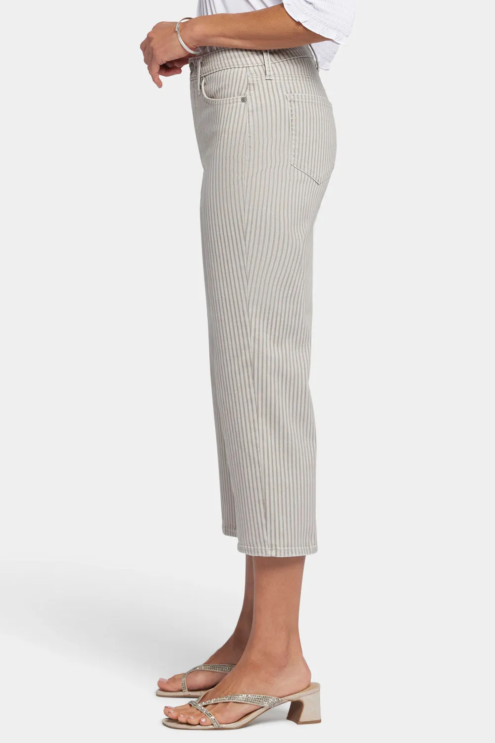 Joni Relaxed Capri Jeans - Sandbar Stripe sold by NYDJ product image thumbnail 3