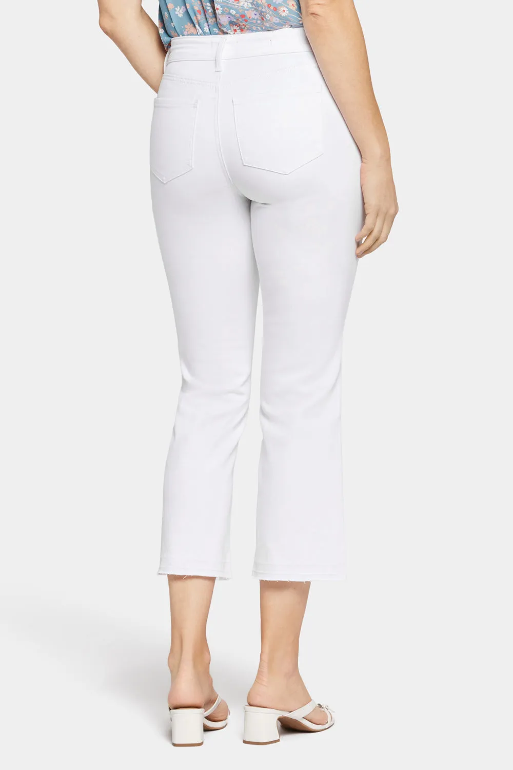 Marilyn Straight Ankle Jeans - Optic White sold by NYDJ product image thumbnail 2