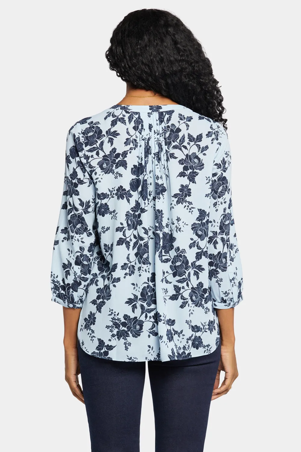 Pintuck Blouse - Rosemary Petals sold by NYDJ product image thumbnail 2