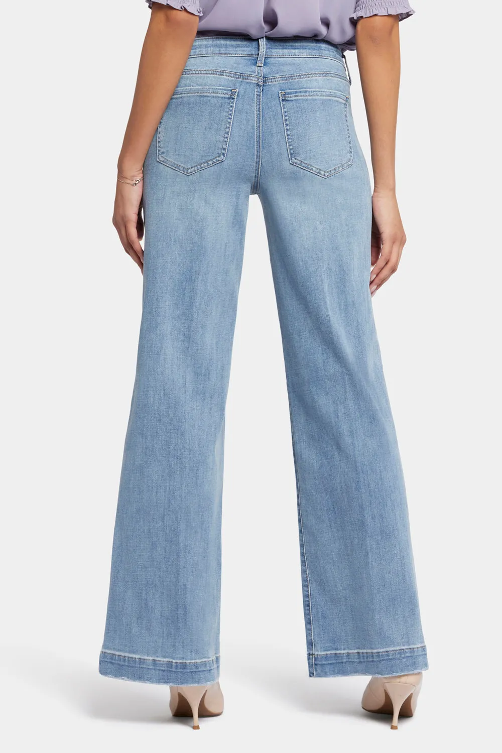 Teresa Wide Leg Jeans - Lakefront sold by NYDJ product image thumbnail 2