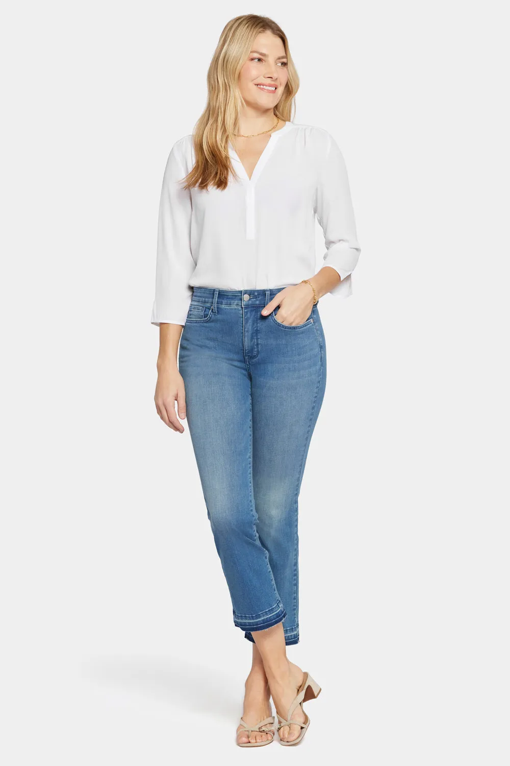 Marilyn Straight Ankle Jeans In Petite - Stunning sold by NYDJ