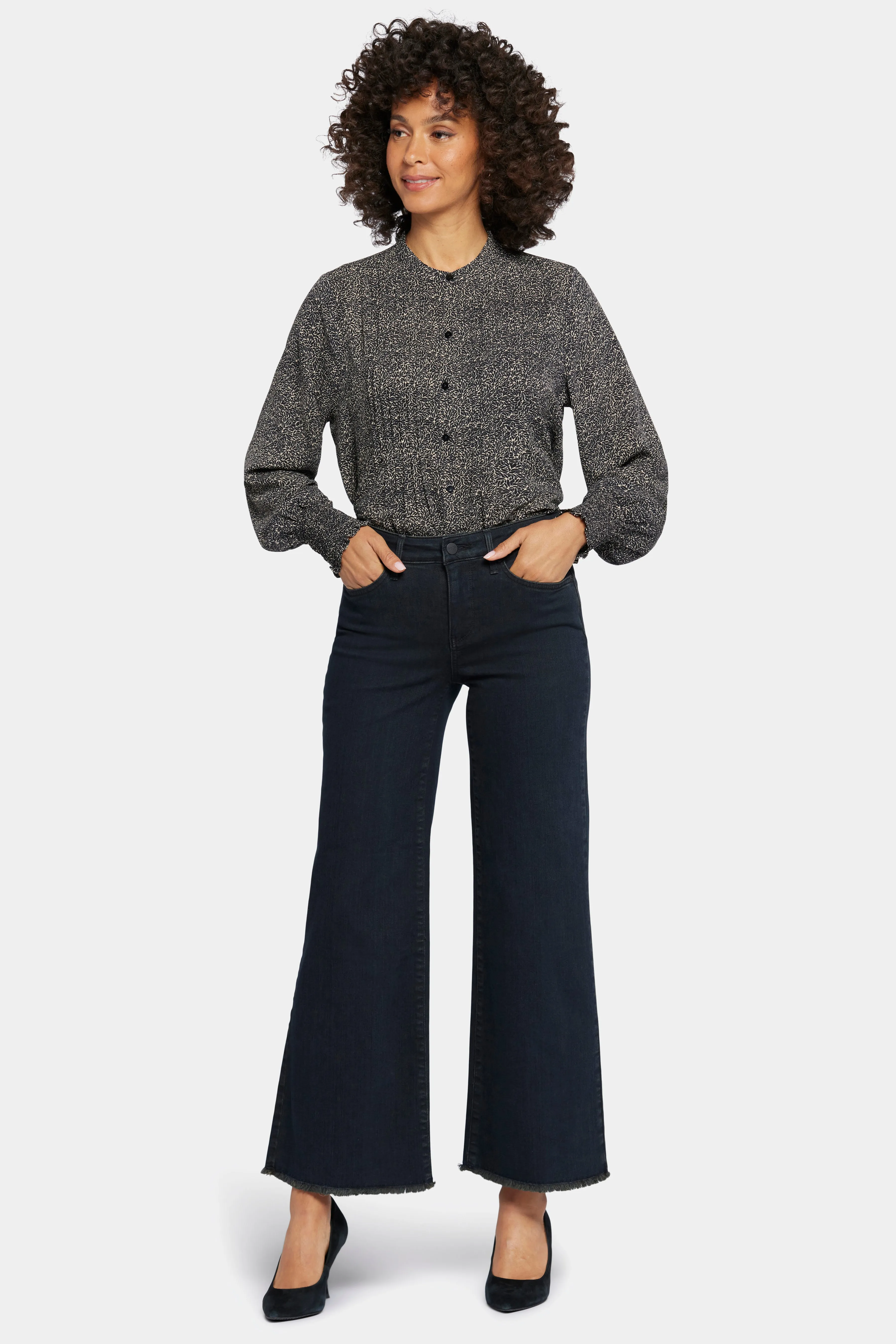 Teresa Wide Leg Ankle Jeans - Huntley sold by NYDJ product image thumbnail 4
