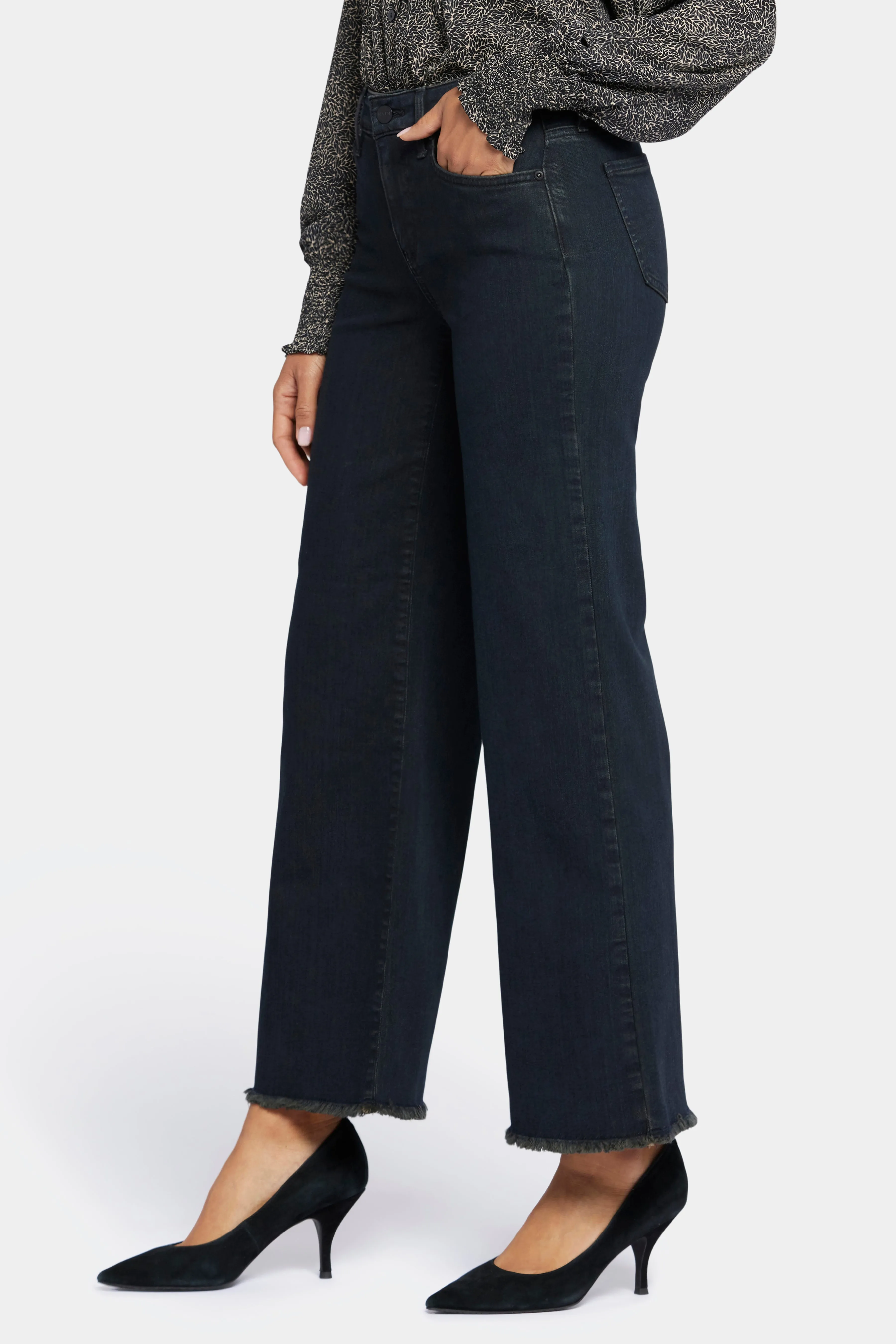 Teresa Wide Leg Ankle Jeans - Huntley sold by NYDJ product image thumbnail 3