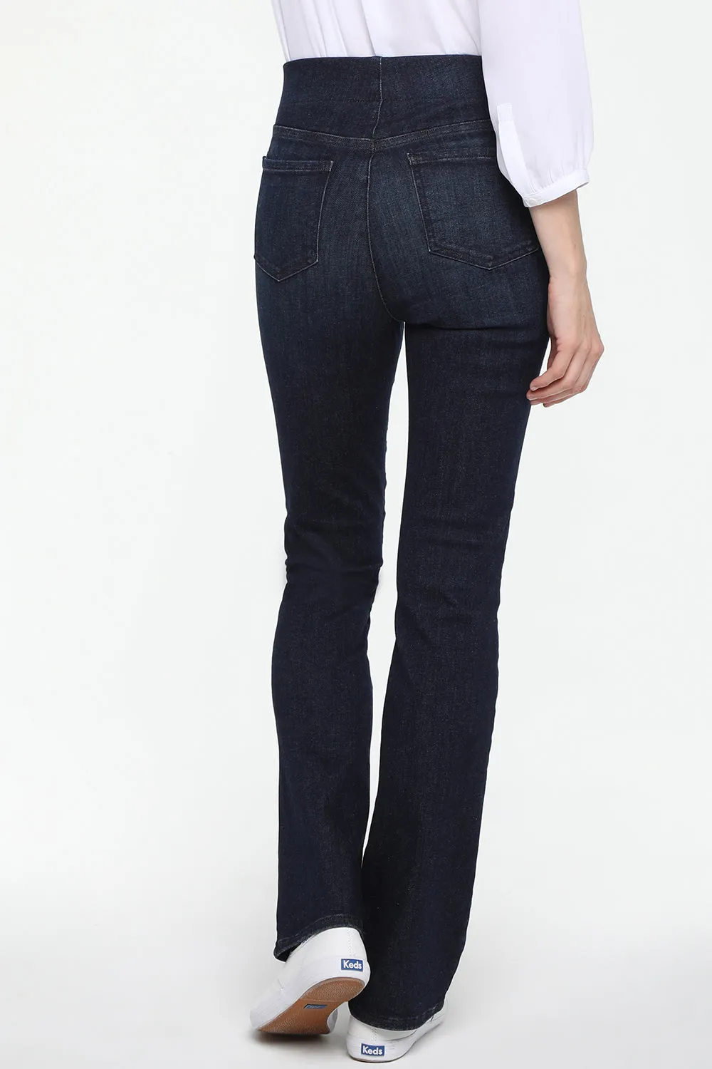Slim Bootcut Pull-On Jeans In Petite - Kenzie sold by NYDJ product image thumbnail 2