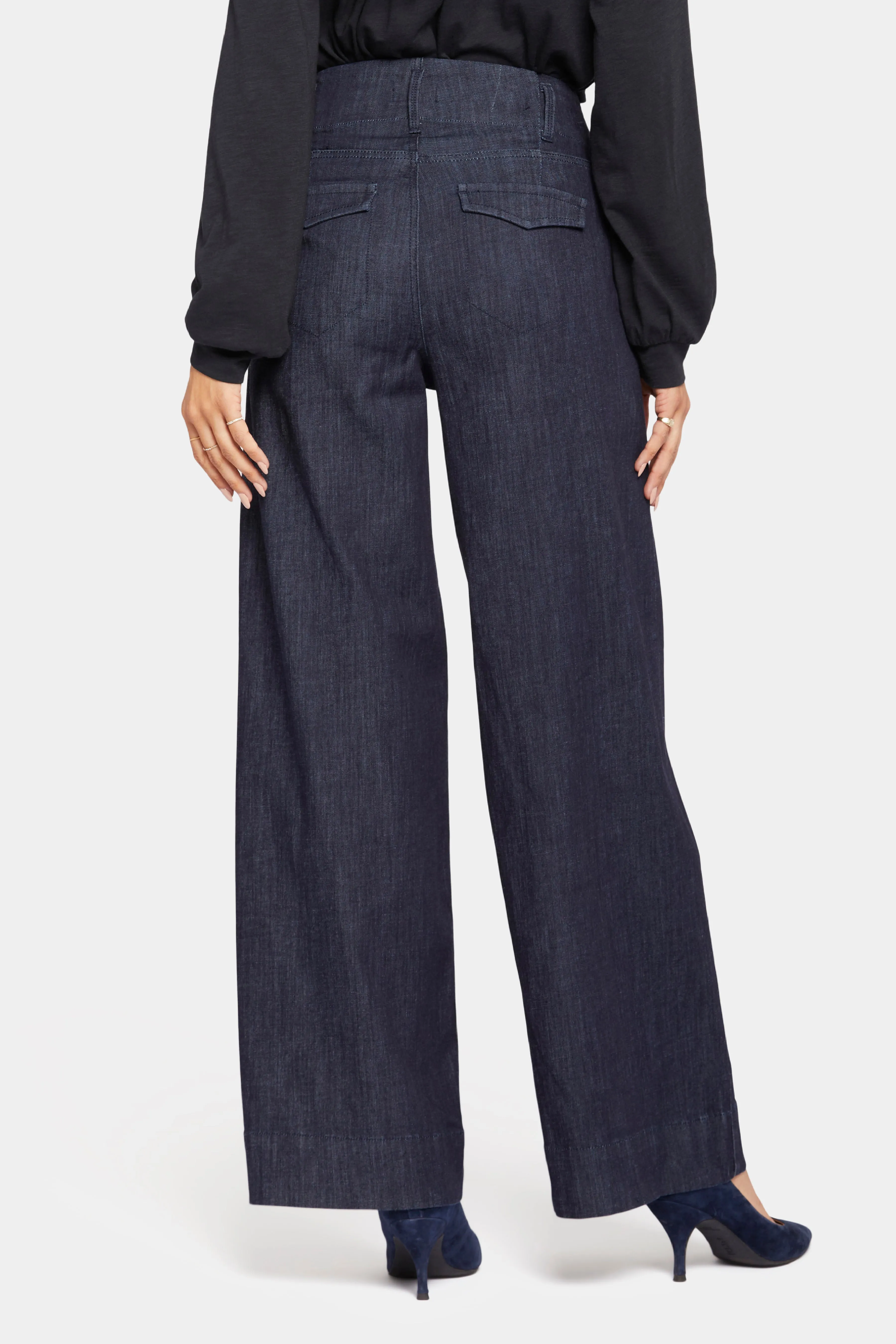 Mona Wide Leg Trouser Jeans - Lightweight Rinse sold by NYDJ product image thumbnail 2
