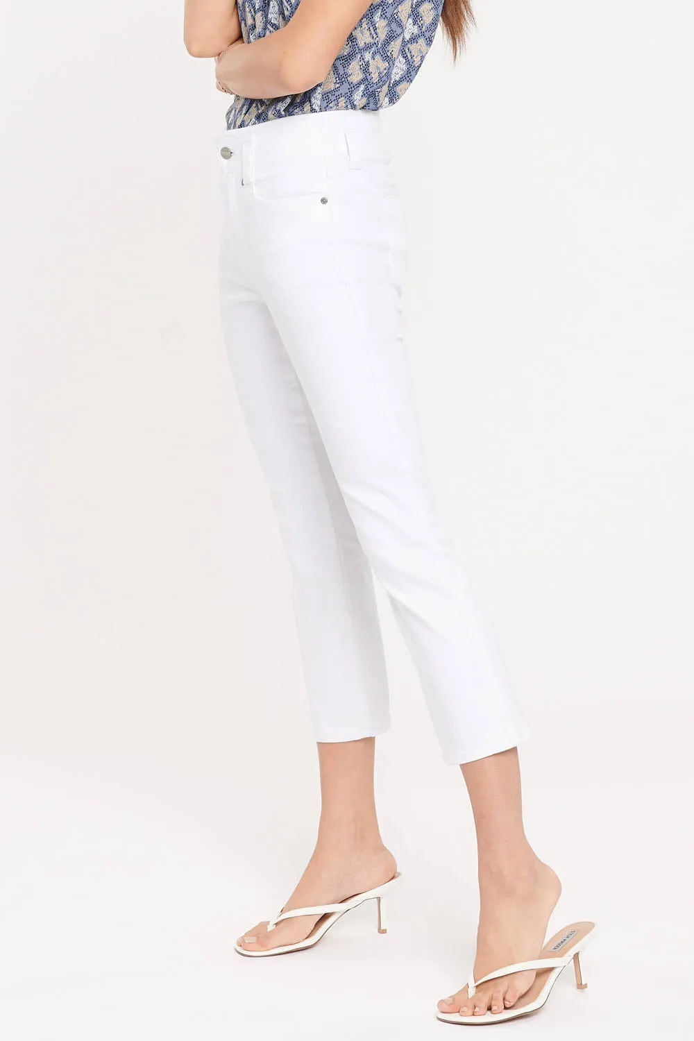 Ami Skinny Capri Jeans - Optic White sold by NYDJ product image thumbnail 3