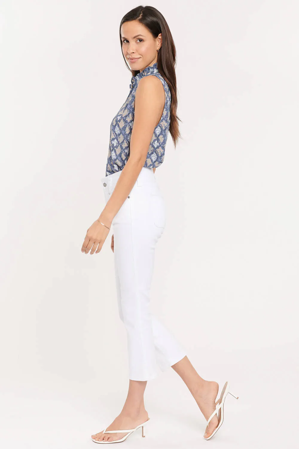 Ami Skinny Capri Jeans - Optic White sold by NYDJ product image thumbnail 5