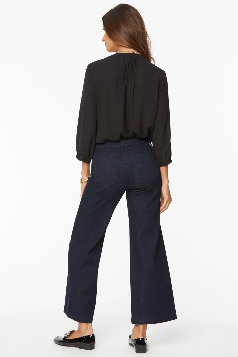 Teresa Wide Leg Ankle Jeans - Rinse sold by NYDJ product image thumbnail 5