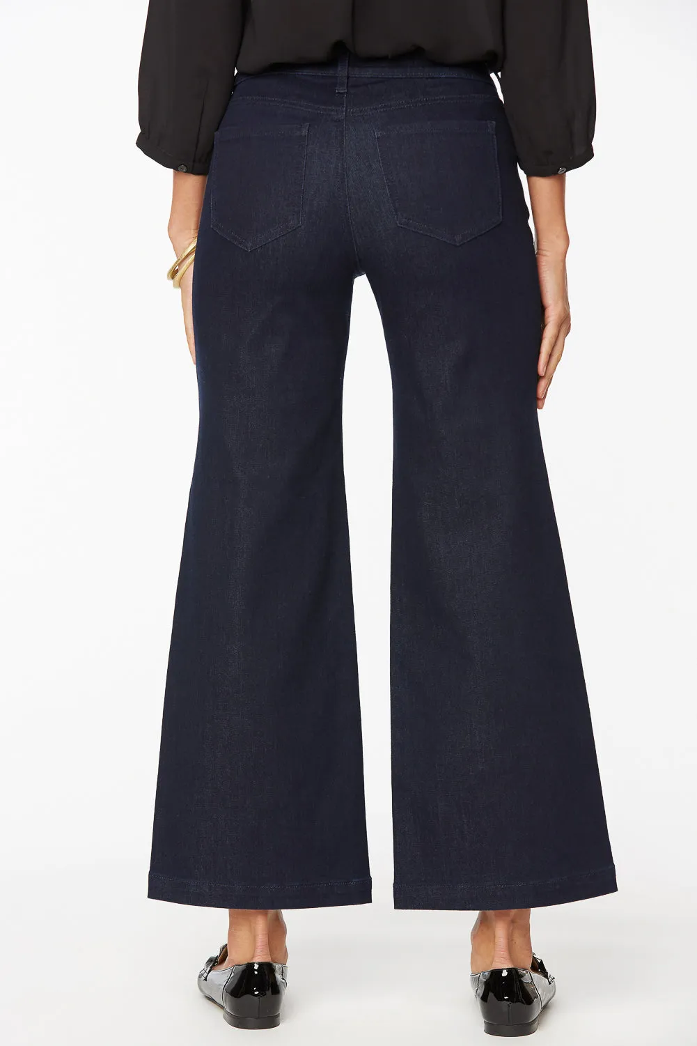 Teresa Wide Leg Ankle Jeans - Rinse sold by NYDJ product image thumbnail 2