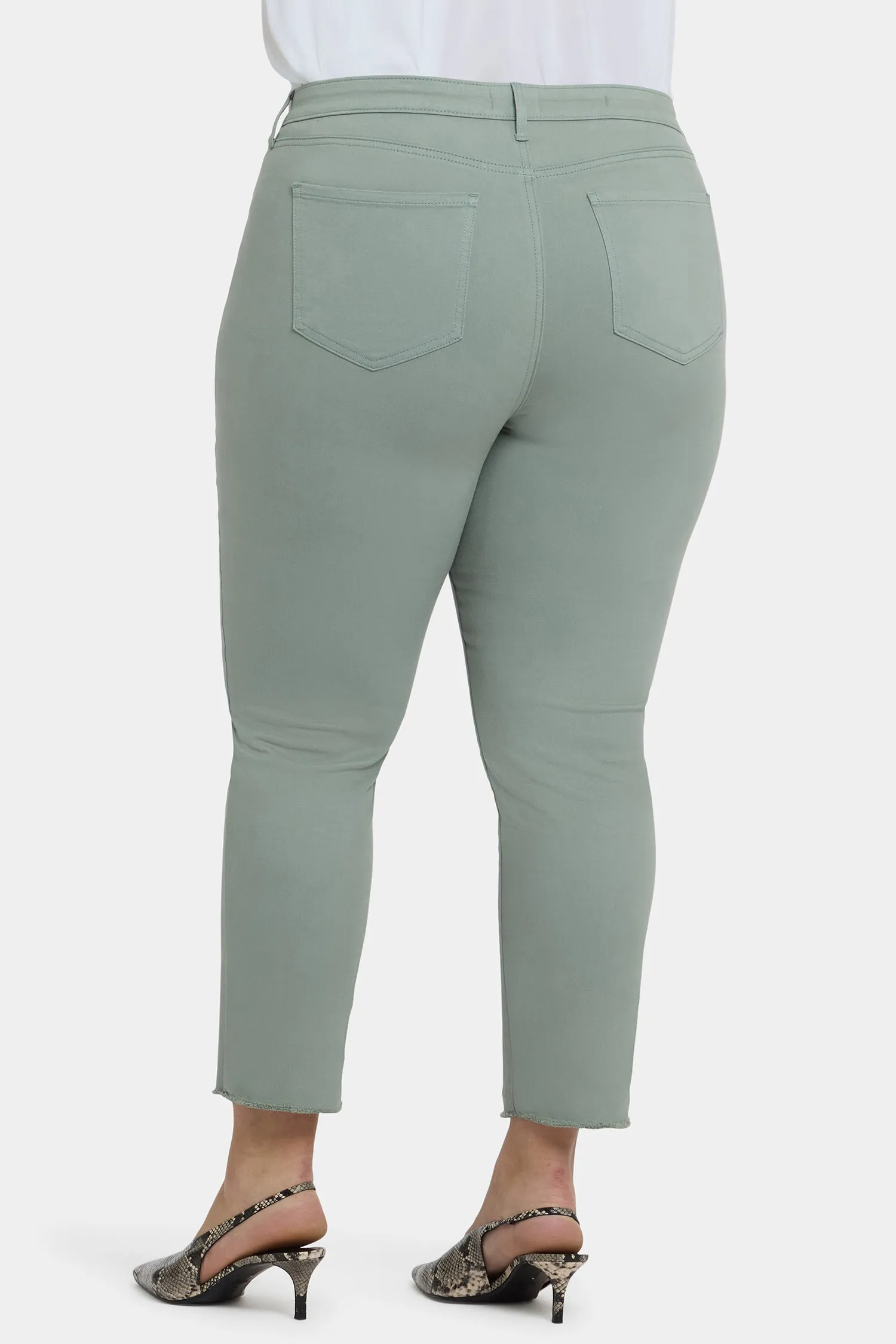 Sheri Slim Ankle Jeans In Plus Size - Mistletoe sold by NYDJ product image thumbnail 3