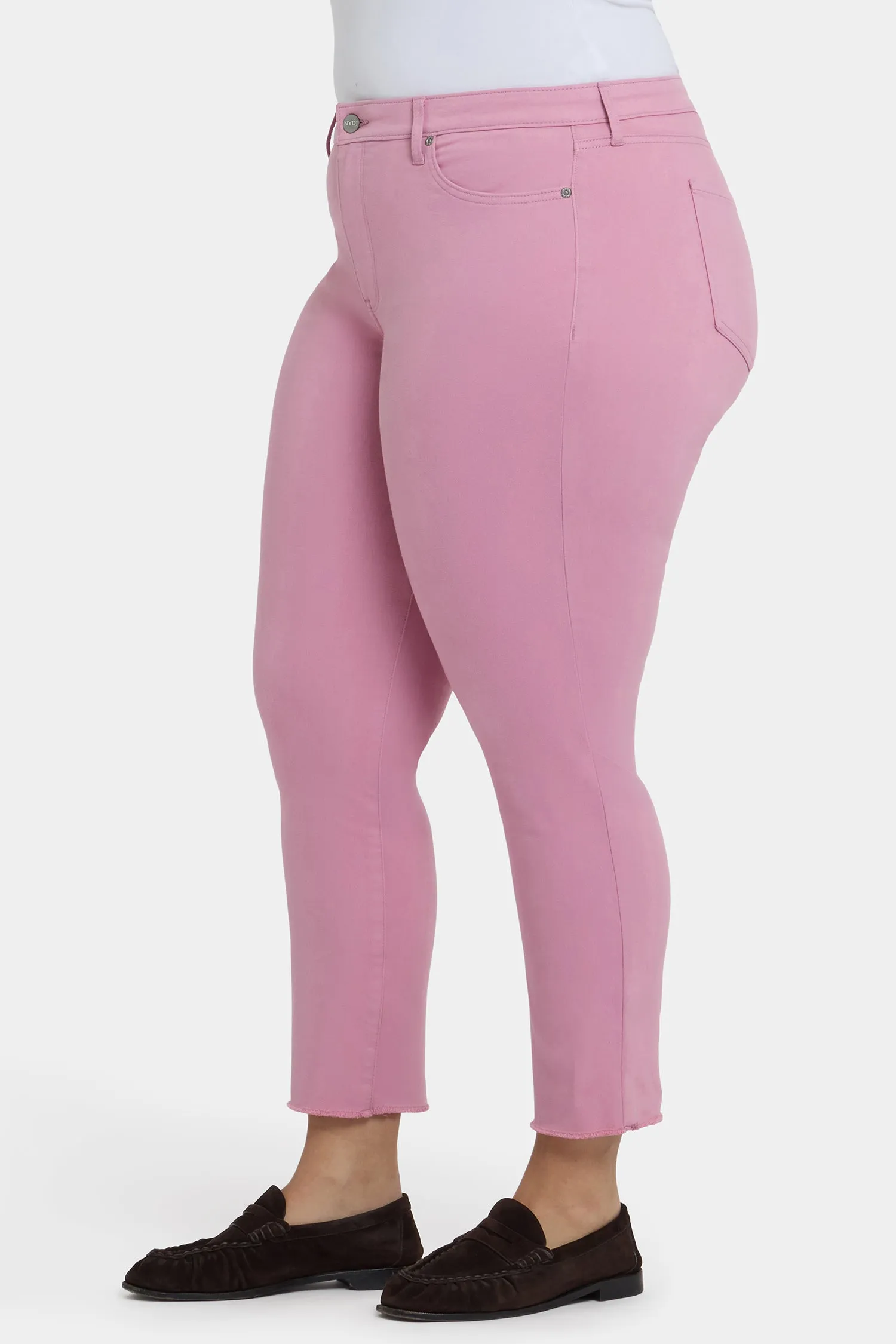 Sheri Slim Ankle Jeans In Plus Size - Ballet sold by NYDJ product image thumbnail 3