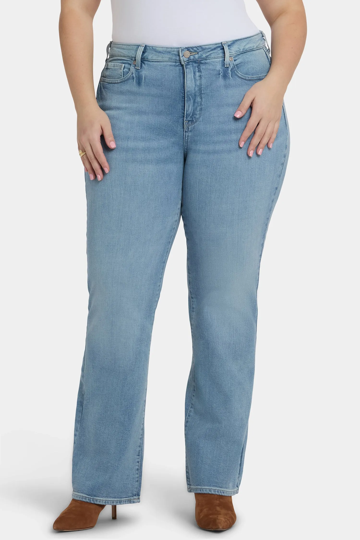 Barbara Bootcut Jeans In Plus Size - Majestic Dusk sold by NYDJ product image thumbnail 4