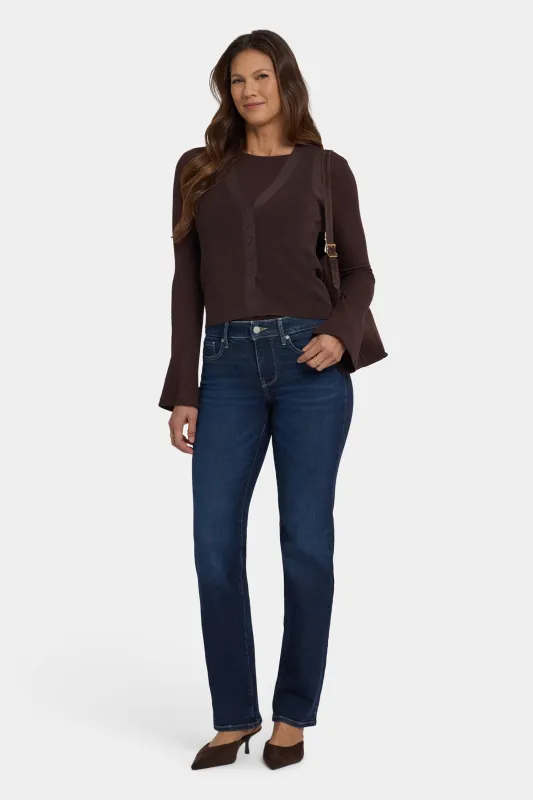 Marilyn Straight Jeans - Indigo Seine sold by NYDJ