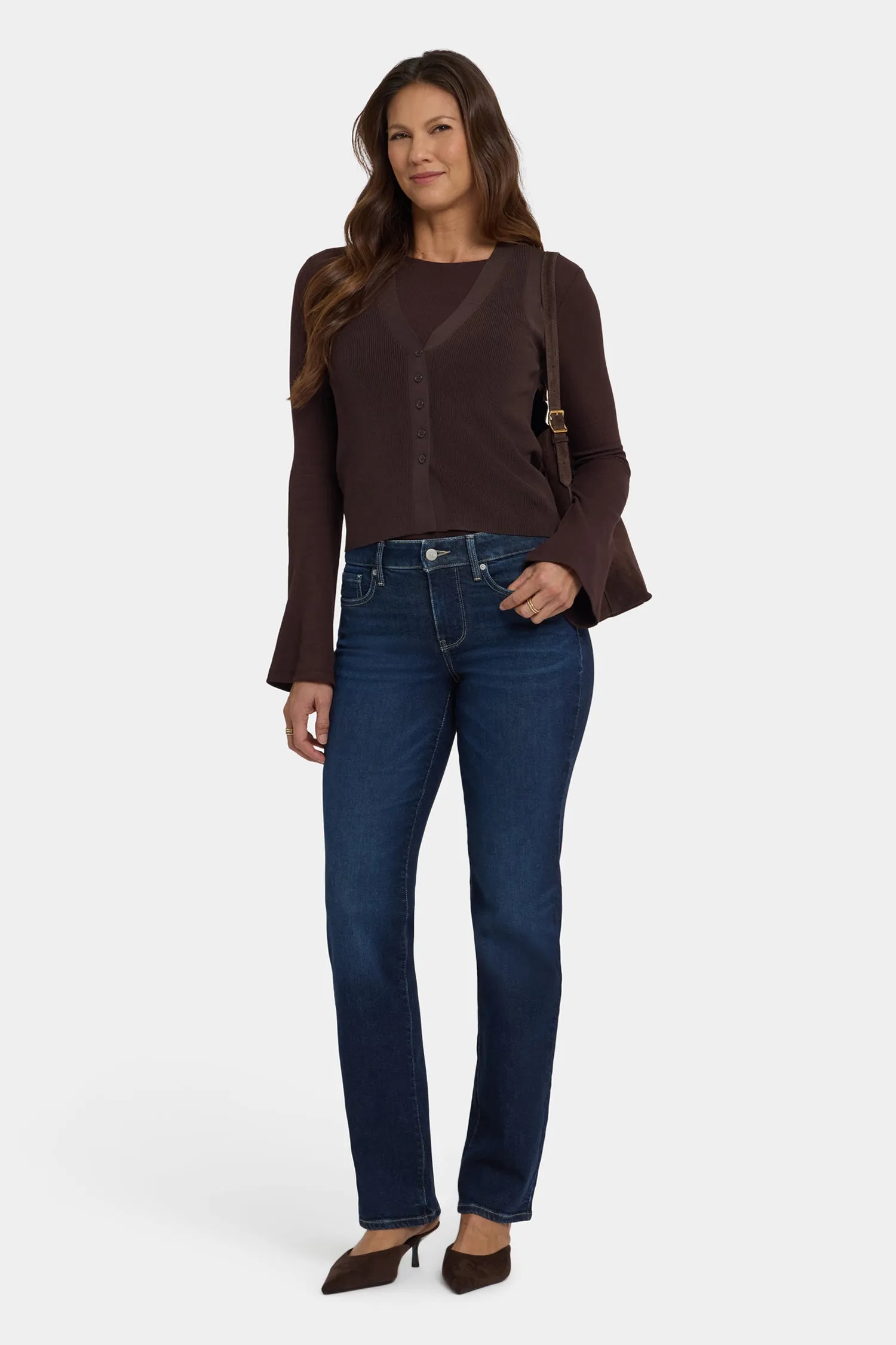 Marilyn Straight Jeans - Indigo Seine sold by NYDJ