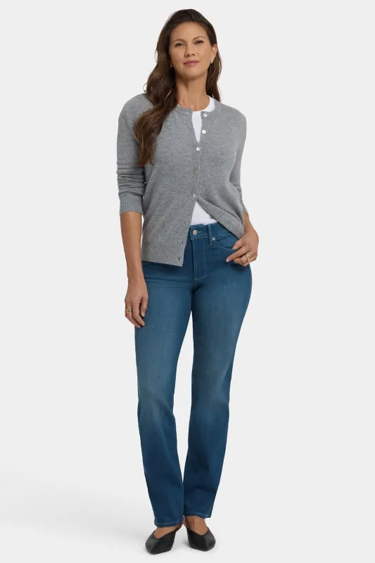 Marilyn Straight Jeans In Tall - Hugo Rain sold by NYDJ