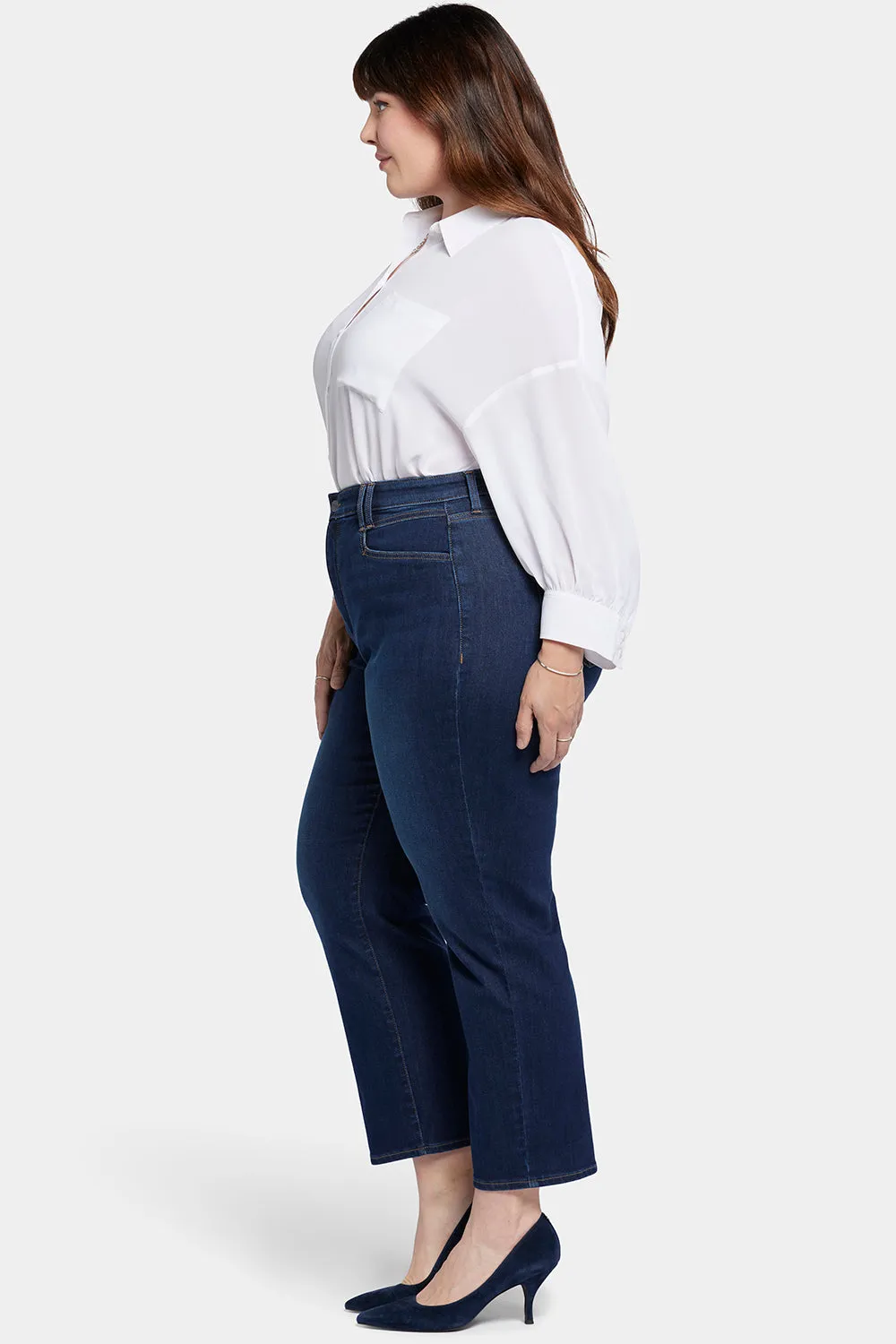 Bailey Relaxed Straight Ankle Jeans In Plus Size - Northbridge sold by NYDJ product image thumbnail 5