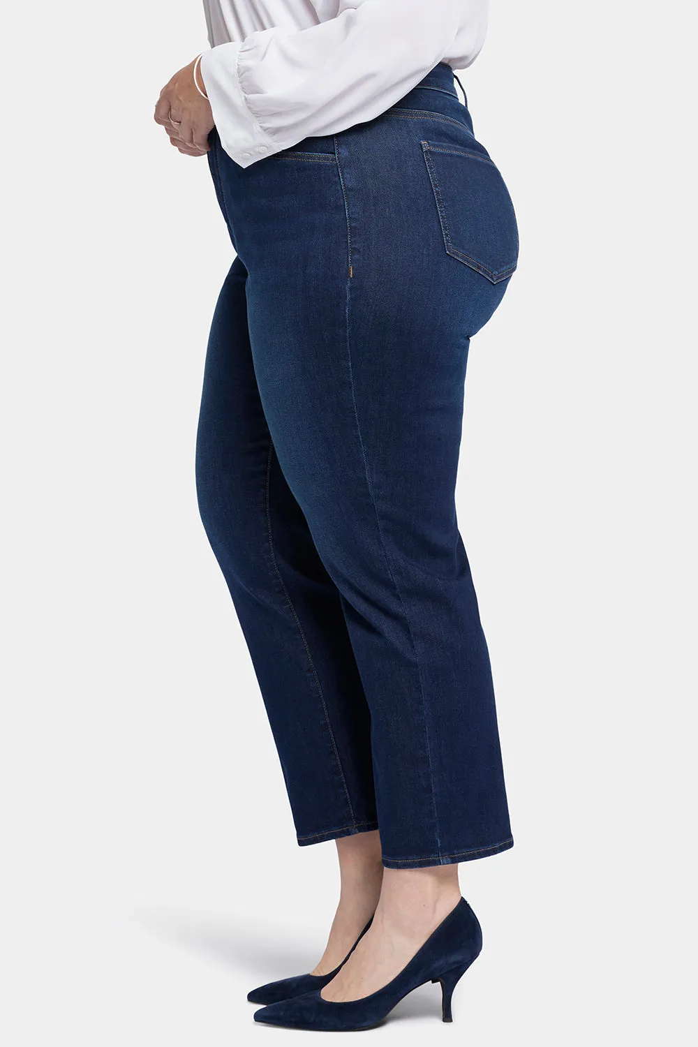 Bailey Relaxed Straight Ankle Jeans In Plus Size - Northbridge sold by NYDJ product image thumbnail 3