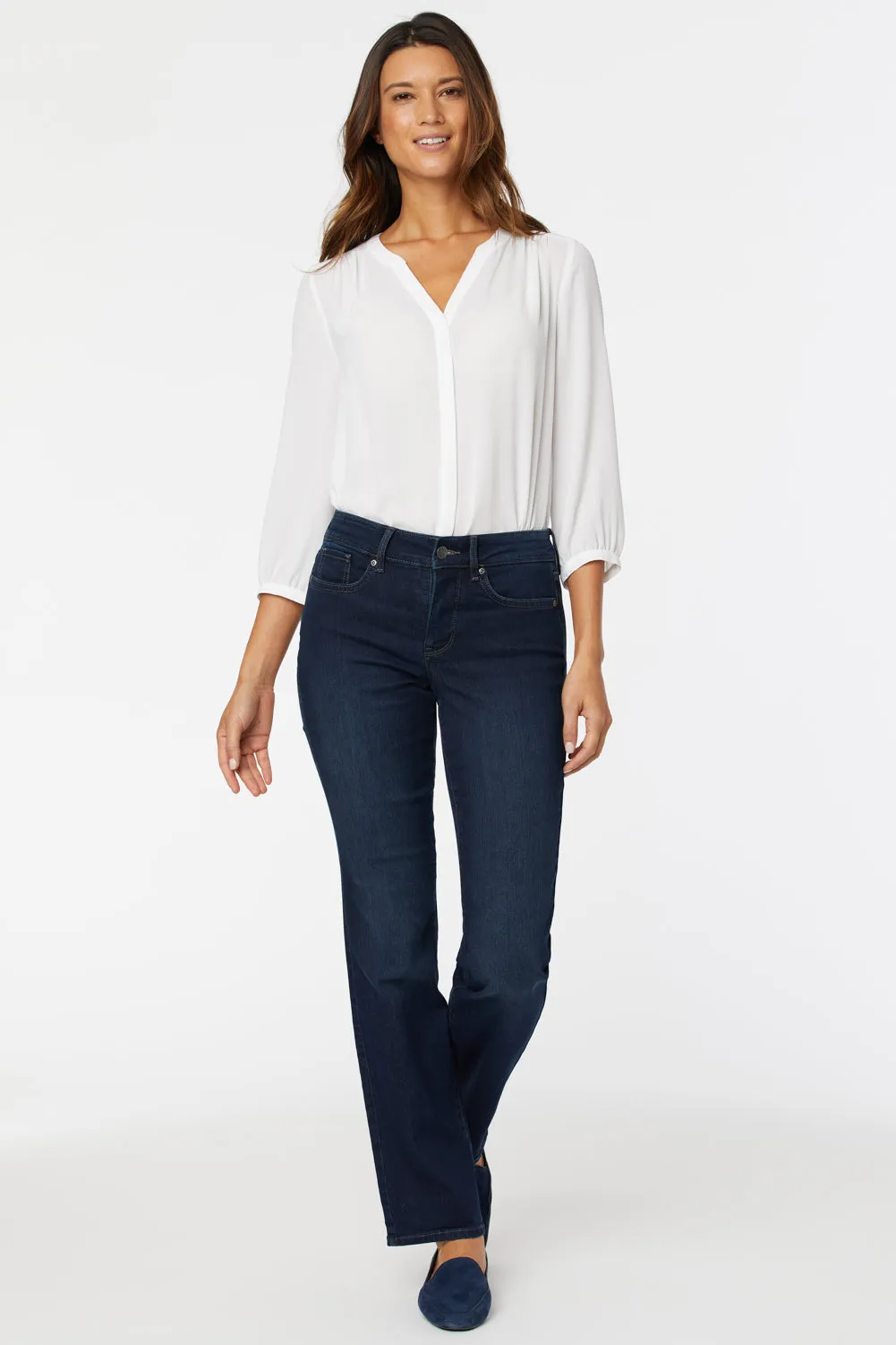 Marilyn Straight Jeans - Burbank Wash sold by NYDJ