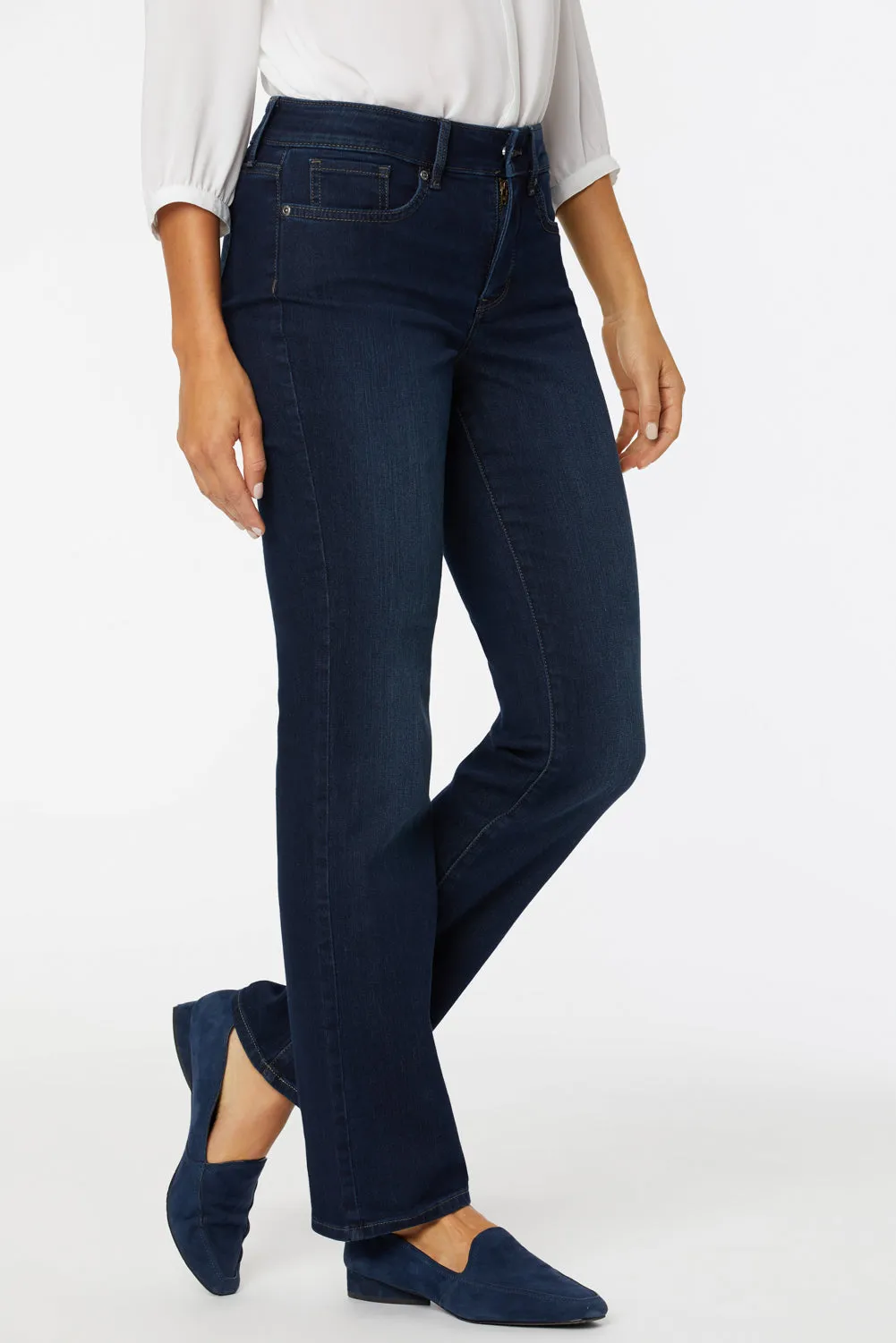 Marilyn Straight Jeans - Burbank Wash sold by NYDJ product image thumbnail 2