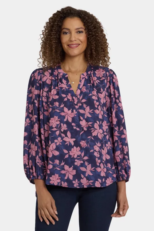 Puff Sleeved Popover Top - Felicita sold by NYDJ