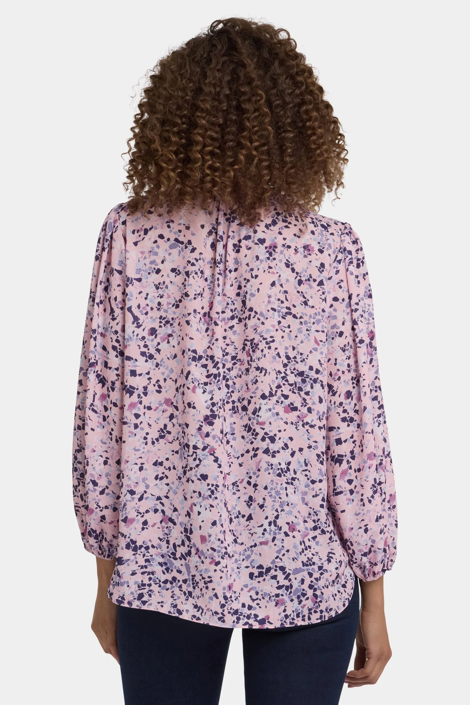 Puff Sleeved Popover Top - Parc Monceau sold by NYDJ product image thumbnail 3