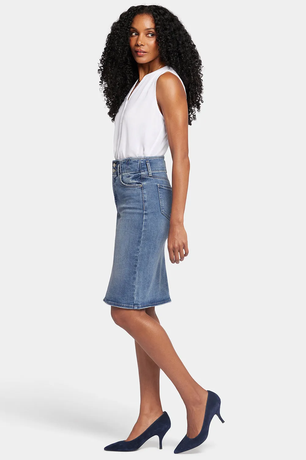 High Waist Skirt - Rockie sold by NYDJ product image thumbnail 5