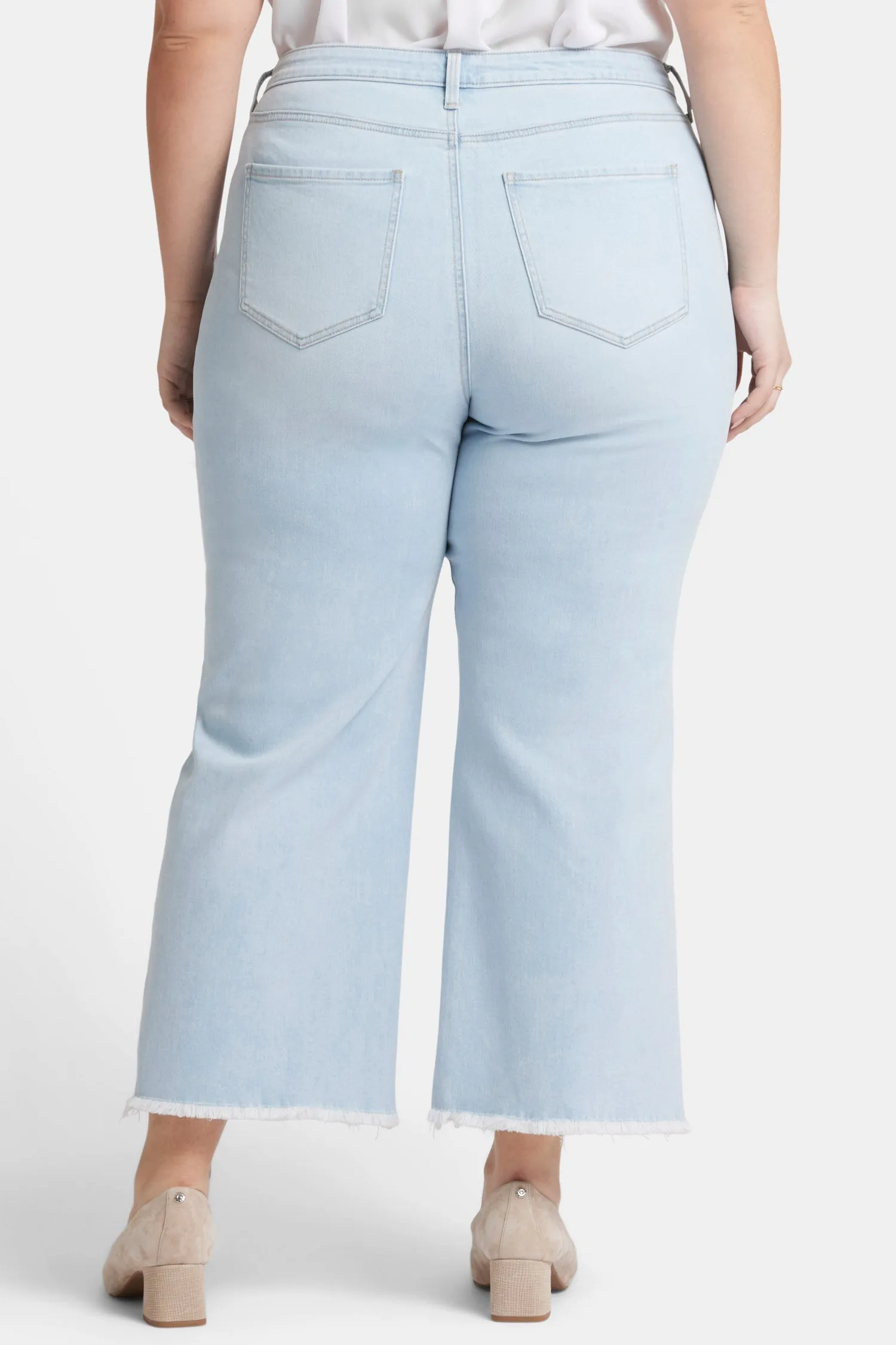 Teresa Wide Leg Ankle Jeans In Plus Size - Oceanfront sold by NYDJ product image thumbnail 2