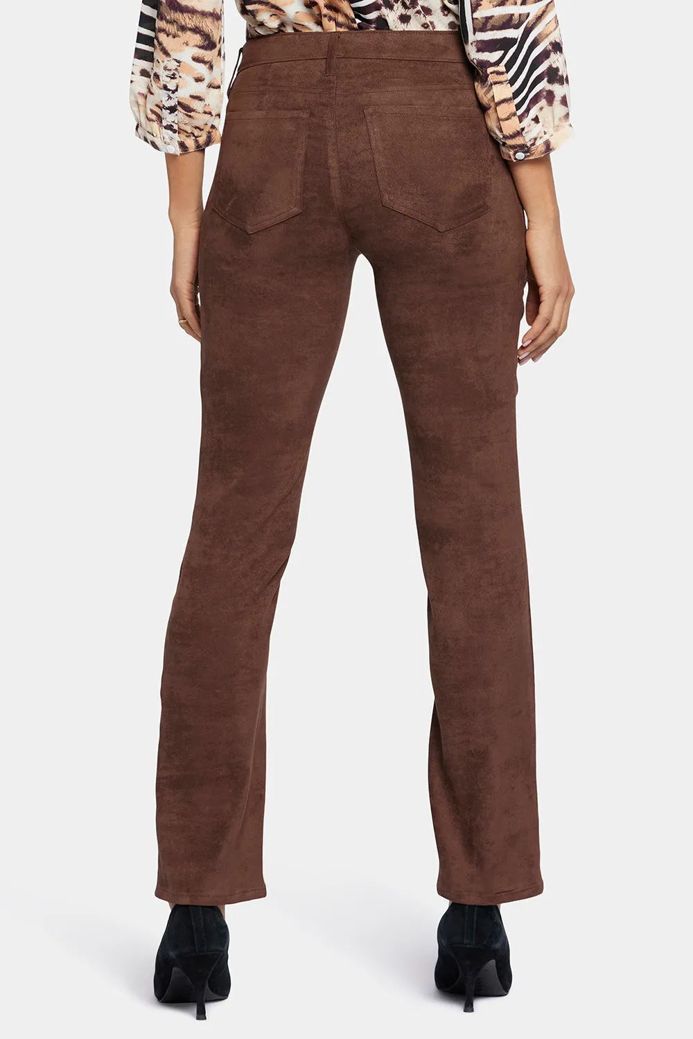 Sheri Slim Pants In Petite - Dark Chocolate sold by NYDJ product image thumbnail 2