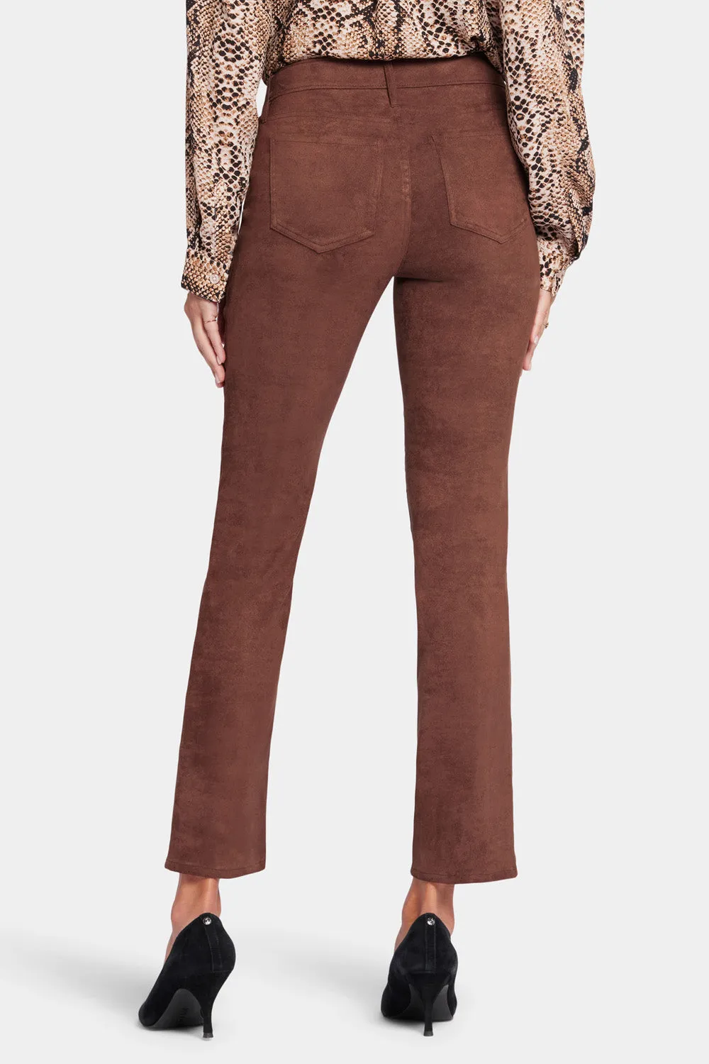 Sheri Slim Pants - Dark Chocolate sold by NYDJ product image thumbnail 3
