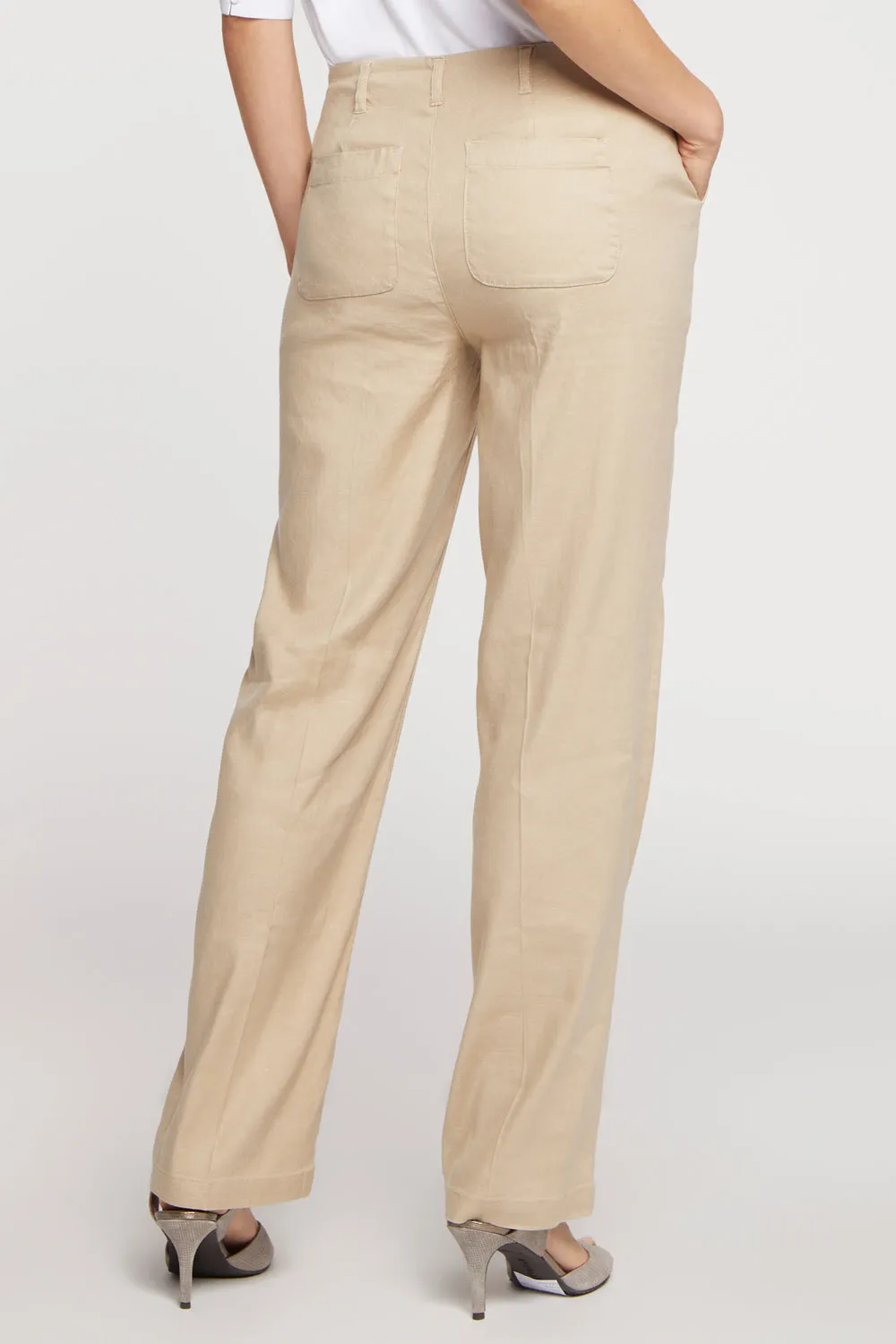 Marilyn Straight Pants - Feather sold by NYDJ product image thumbnail 2
