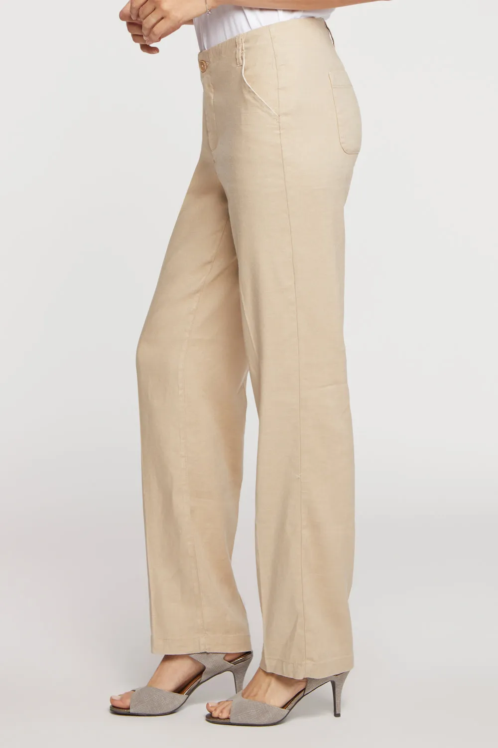 Marilyn Straight Pants - Feather sold by NYDJ product image thumbnail 3