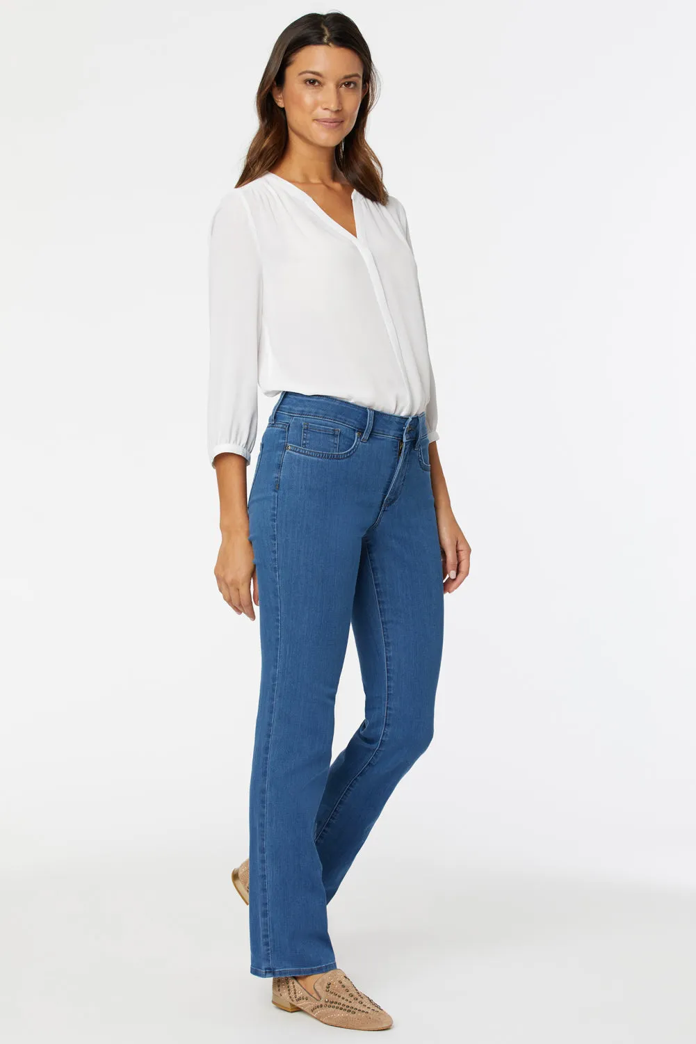 Marilyn Straight Jeans - Monrovia sold by NYDJ product image thumbnail 4