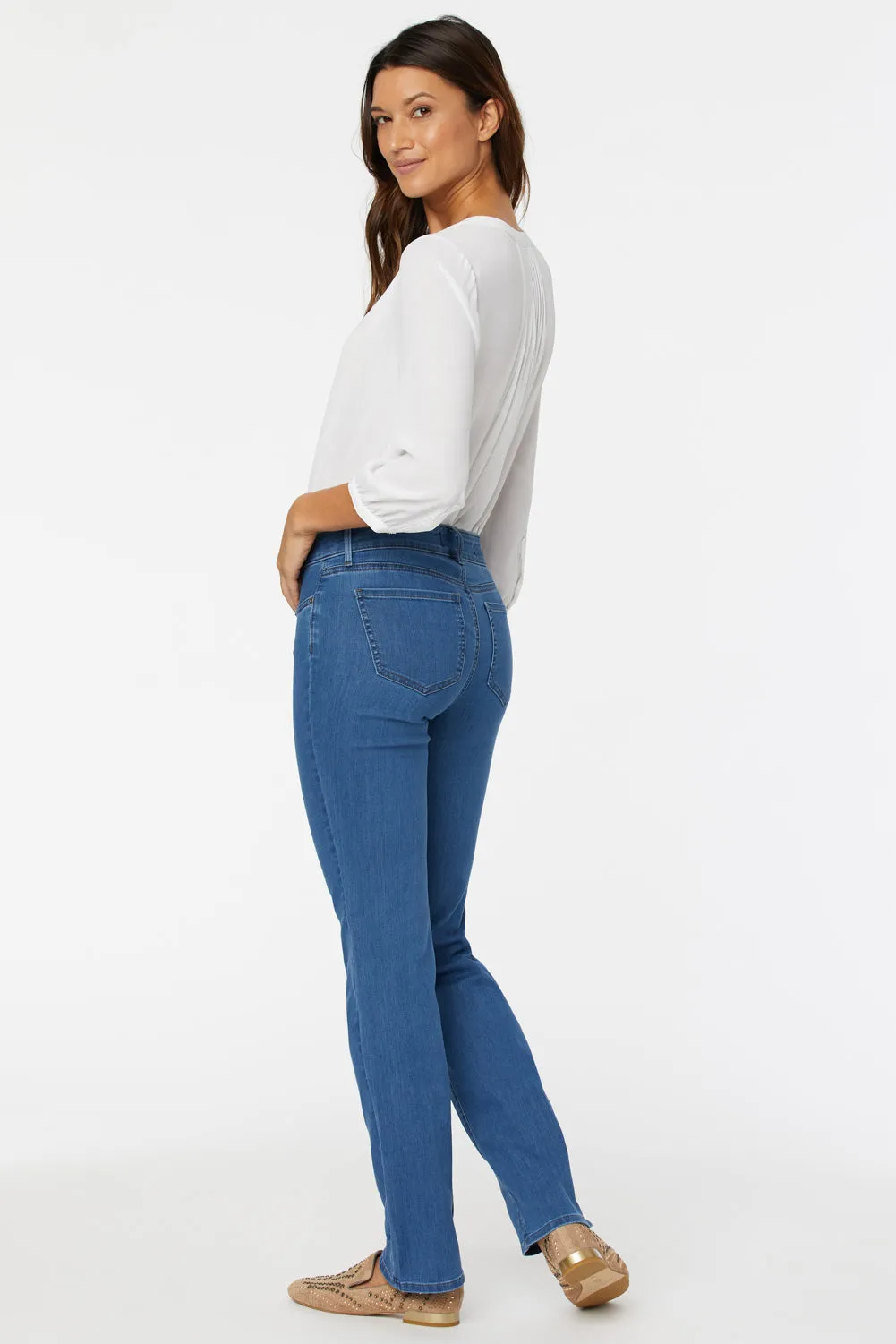 Marilyn Straight Jeans - Monrovia sold by NYDJ product image thumbnail 5