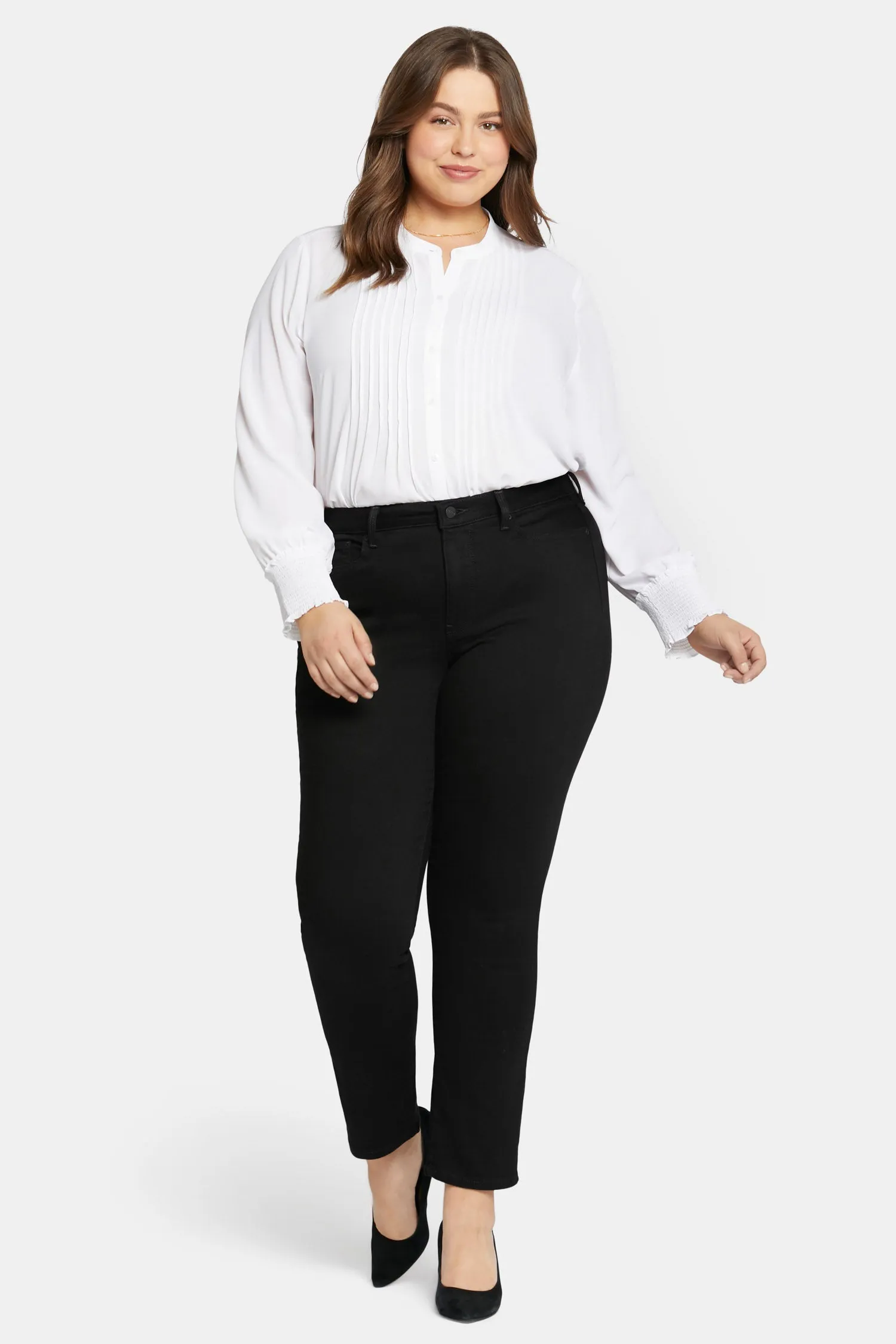 Sheri Slim Jeans In Plus Size - Black sold by NYDJ product image thumbnail 4