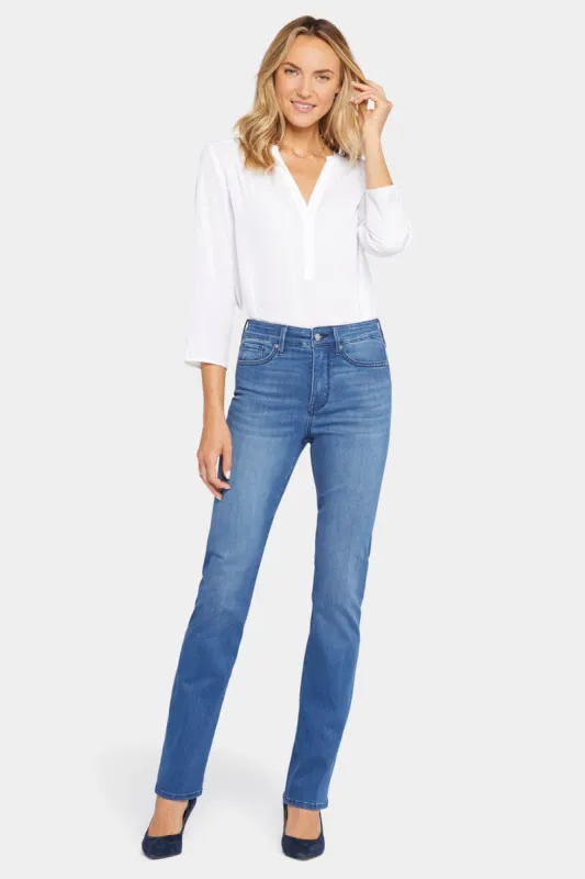 Le Silhouette Slim Bootcut Jeans In Long Inseam - Amour sold by NYDJ