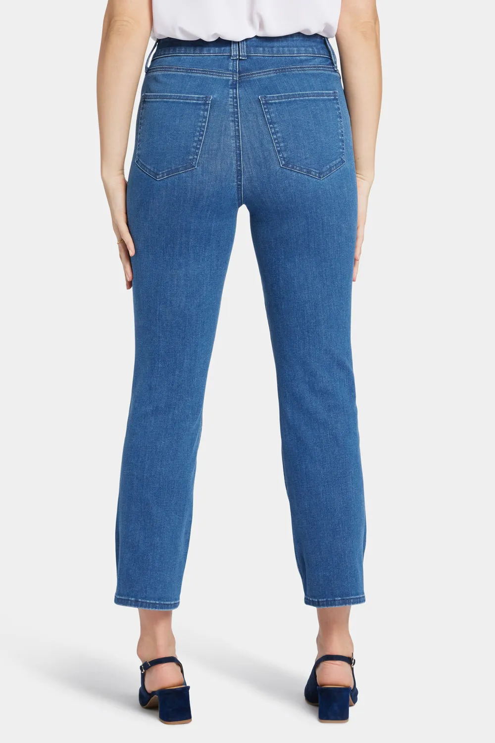 Curve Shaper™ Marilyn Straight Ankle Jeans - Treasured sold by NYDJ product image thumbnail 2